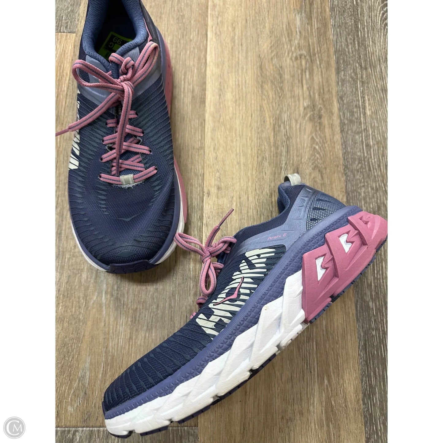 Shoes Athletic By Hoka In Blue, Size: 8