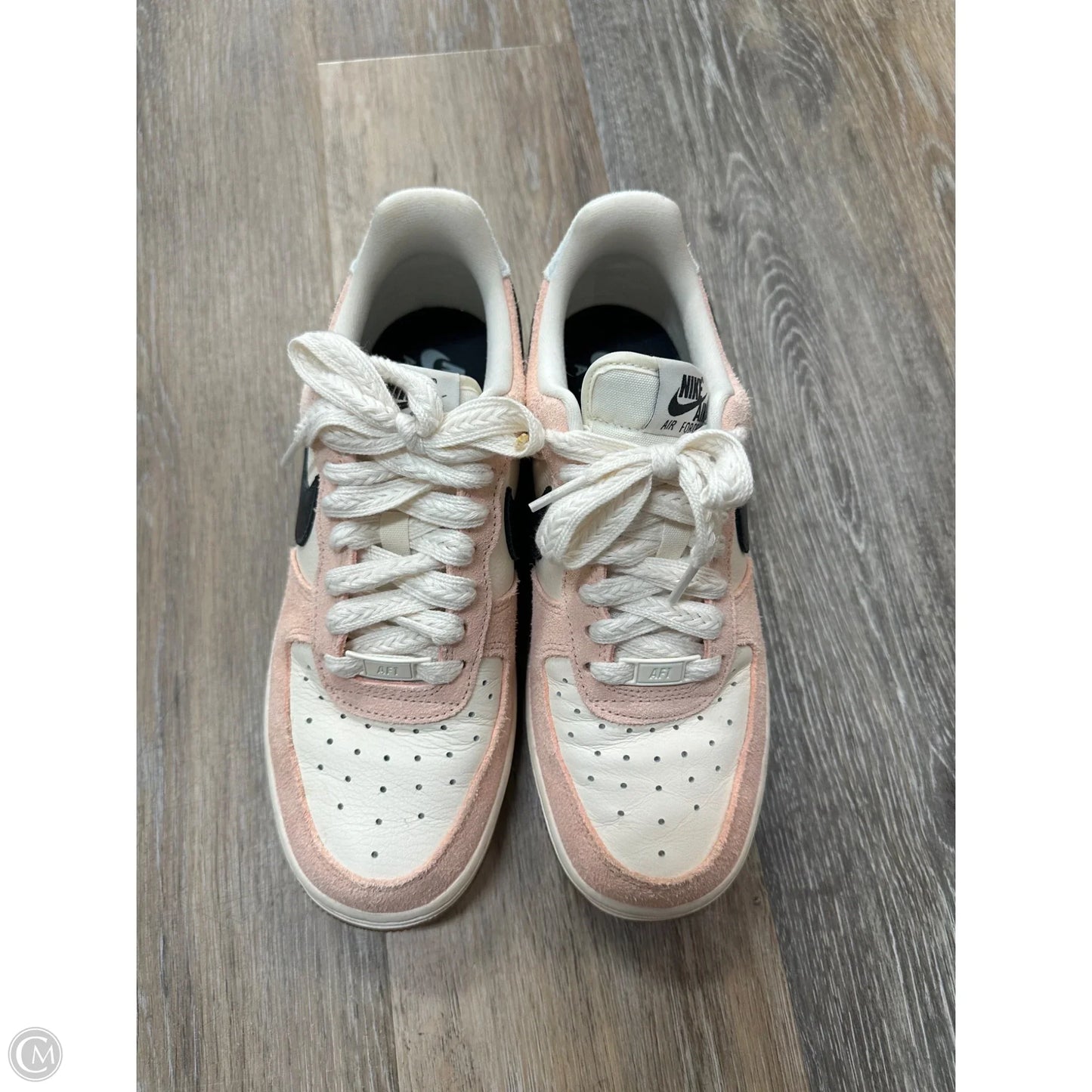 Shoes Sneakers By Nike In Pink & White, Size: 7.5