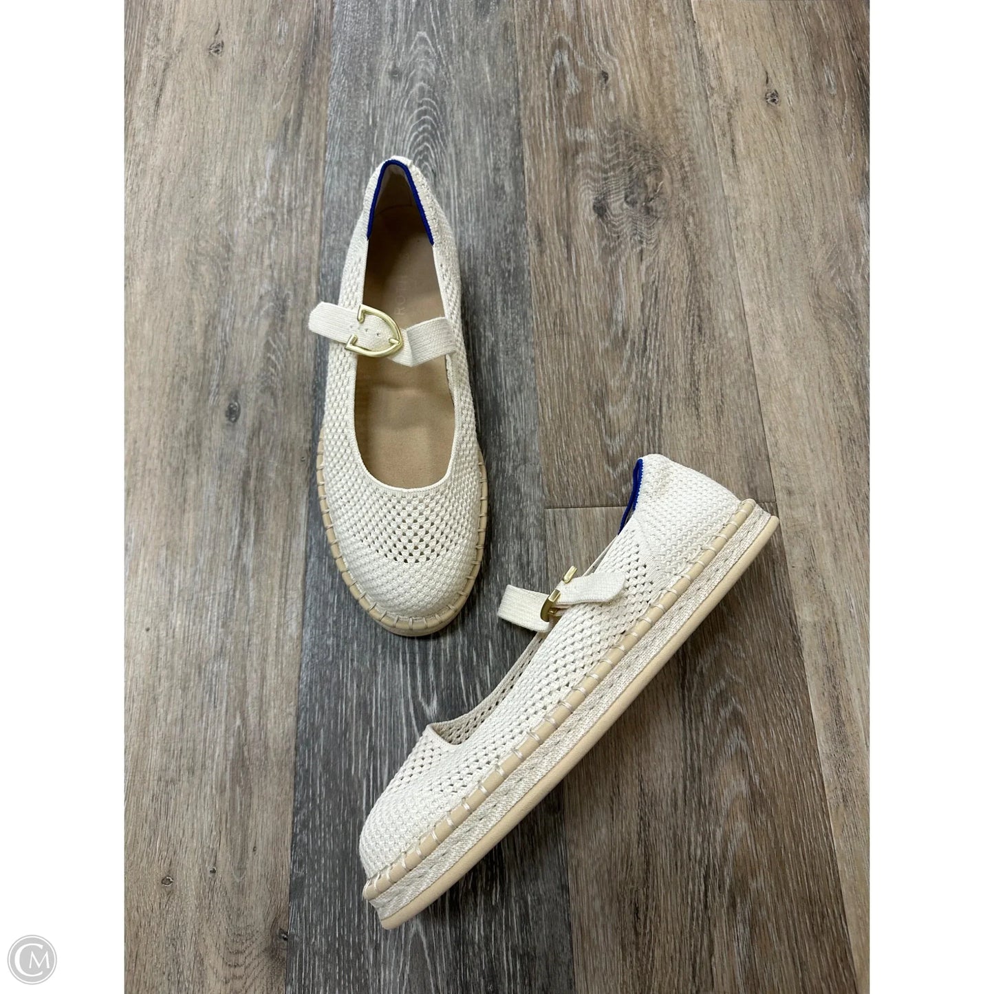 Shoes Flats By Rothys In Cream, Size: 11.5