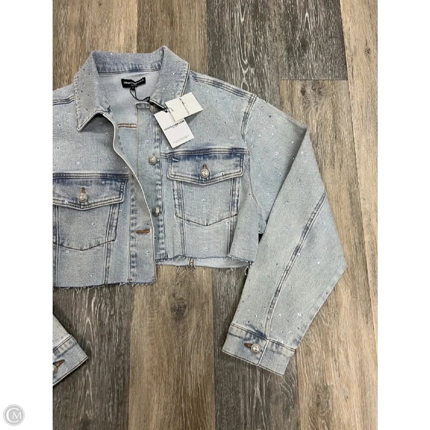 Jacket Denim By Generation Love In Blue Denim, Size: Xs