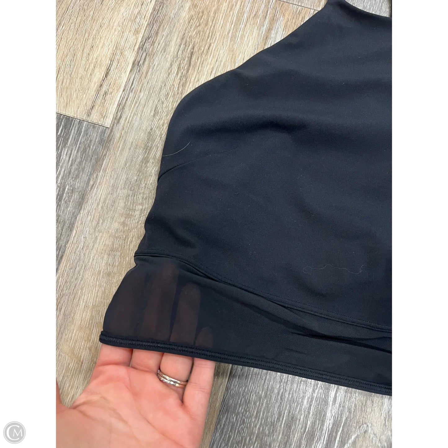 Athletic Tank Top By Lululemon In Black, Size: M