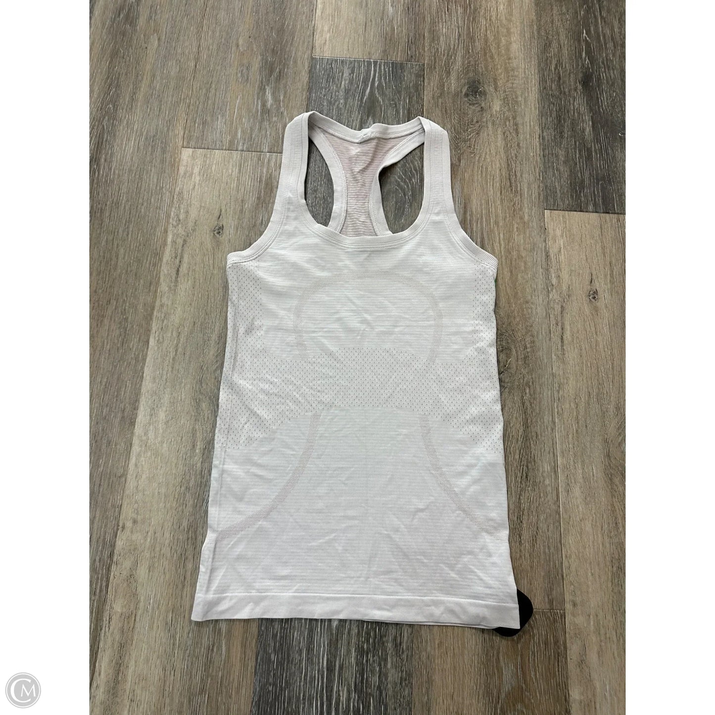 Athletic Tank Top By Lululemon In Cream, Size: 2