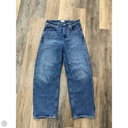 Jeans Wide Leg By Citizens Of Humanity In Blue Denim, Size: 1/25