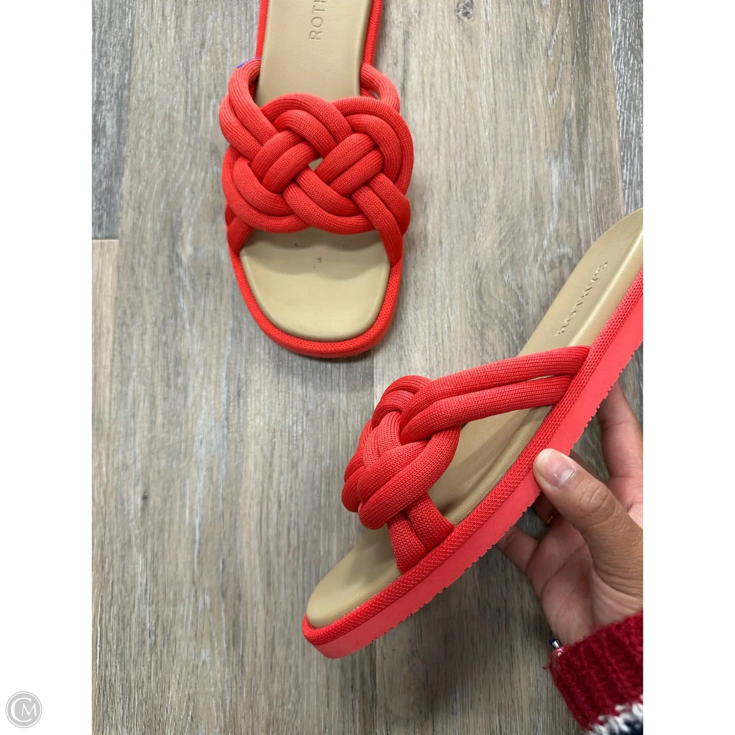 Sandals Flats By Rothys In Red, Size: 9