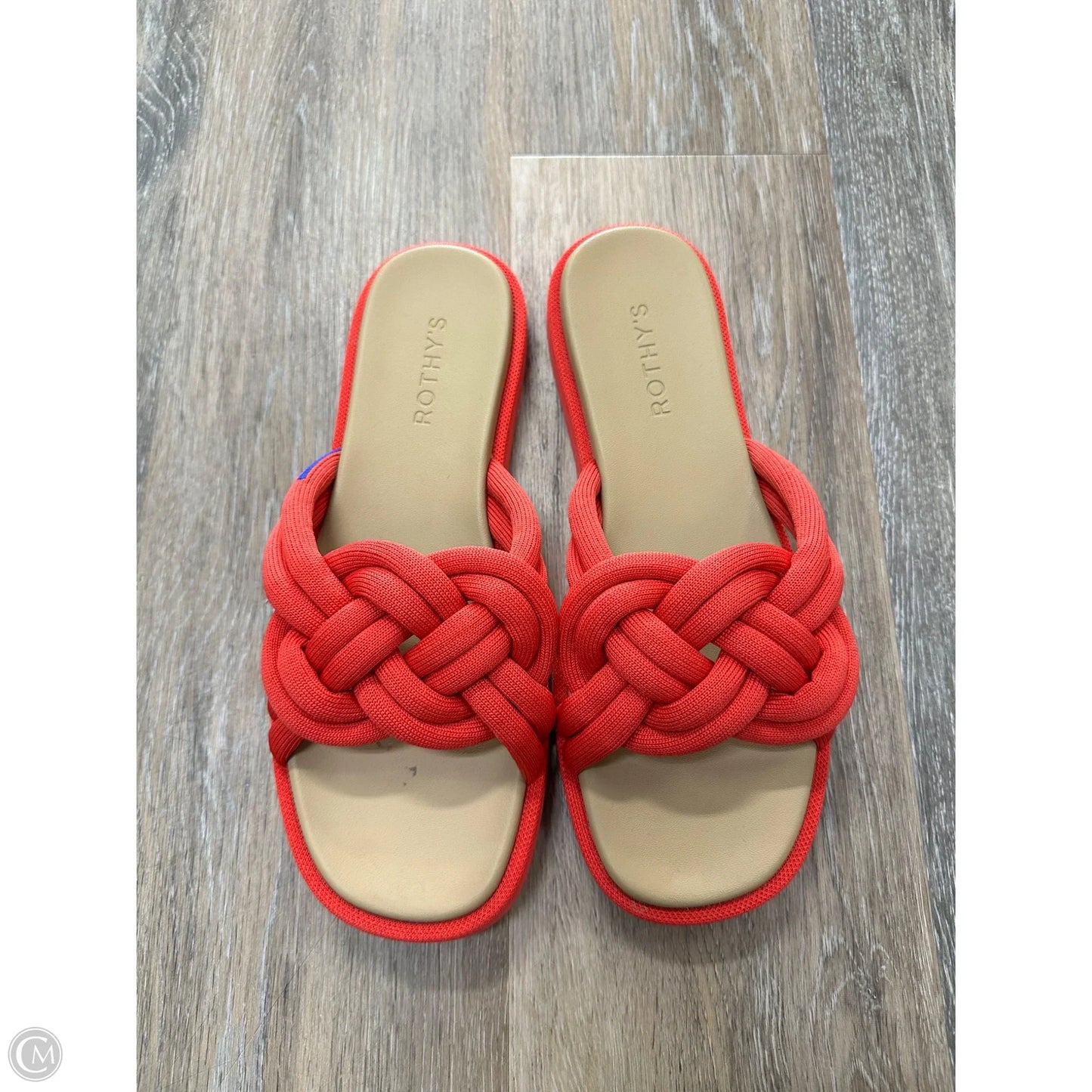 Sandals Flats By Rothys In Red, Size: 9