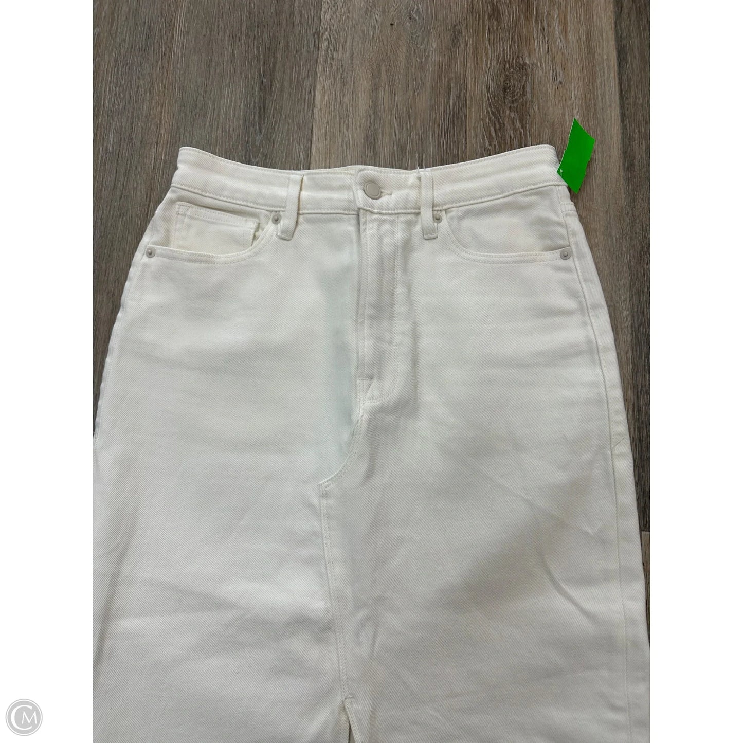 Skirt Maxi By Good American In Cream, Size: 6
