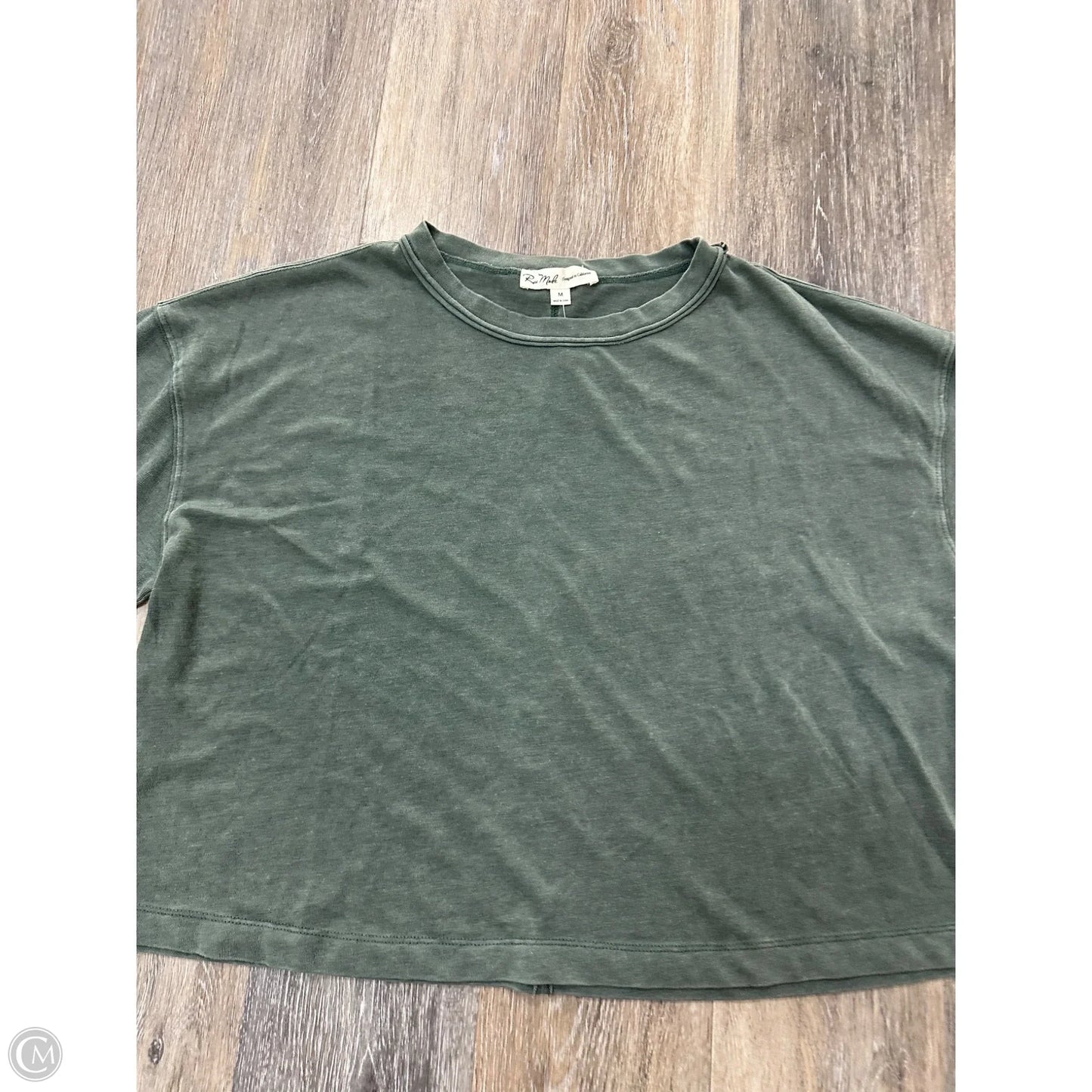 Top Long Sleeve By Rae Mode In Green, Size: M