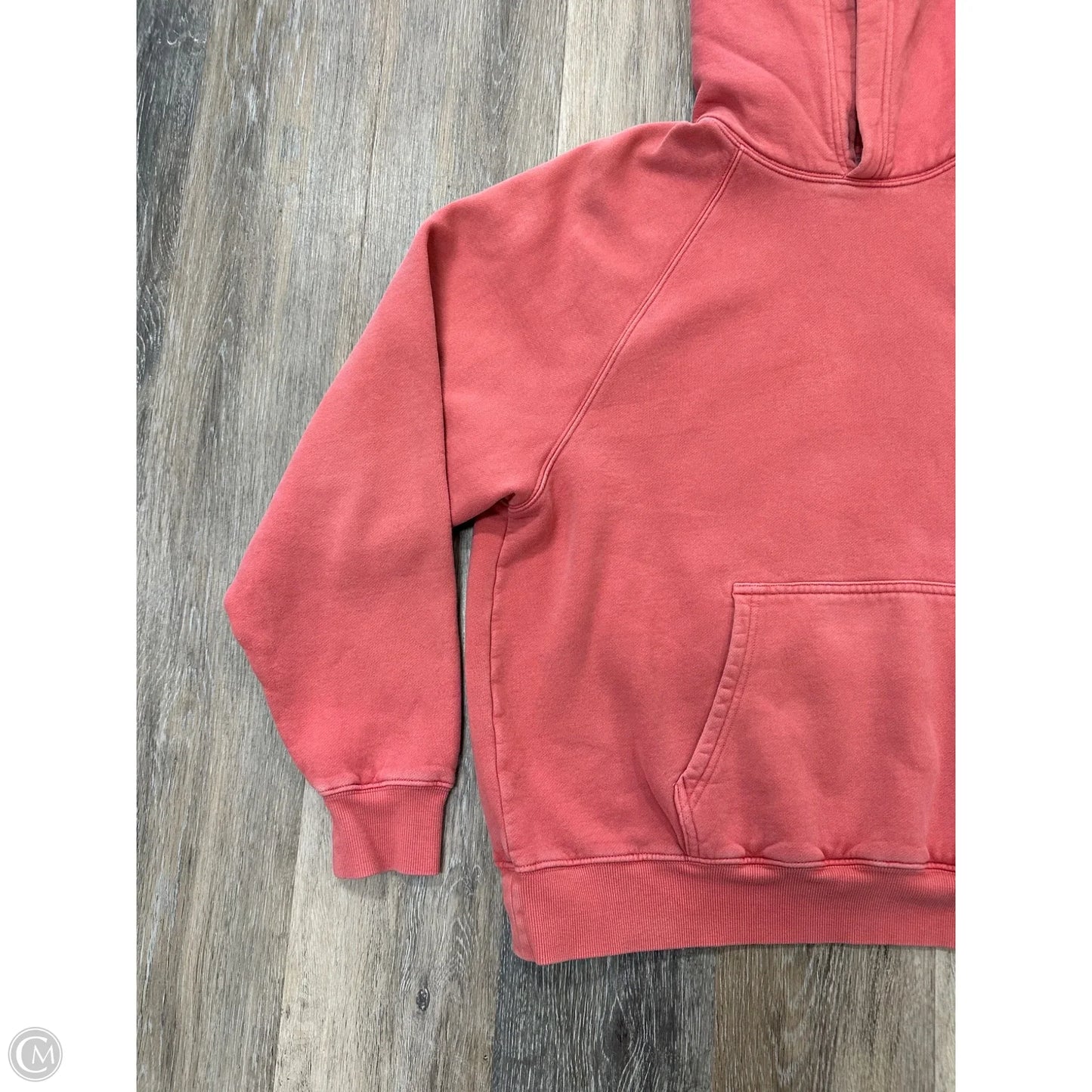 Sweatshirt Hoodie By Aritzia In Coral, Size: S