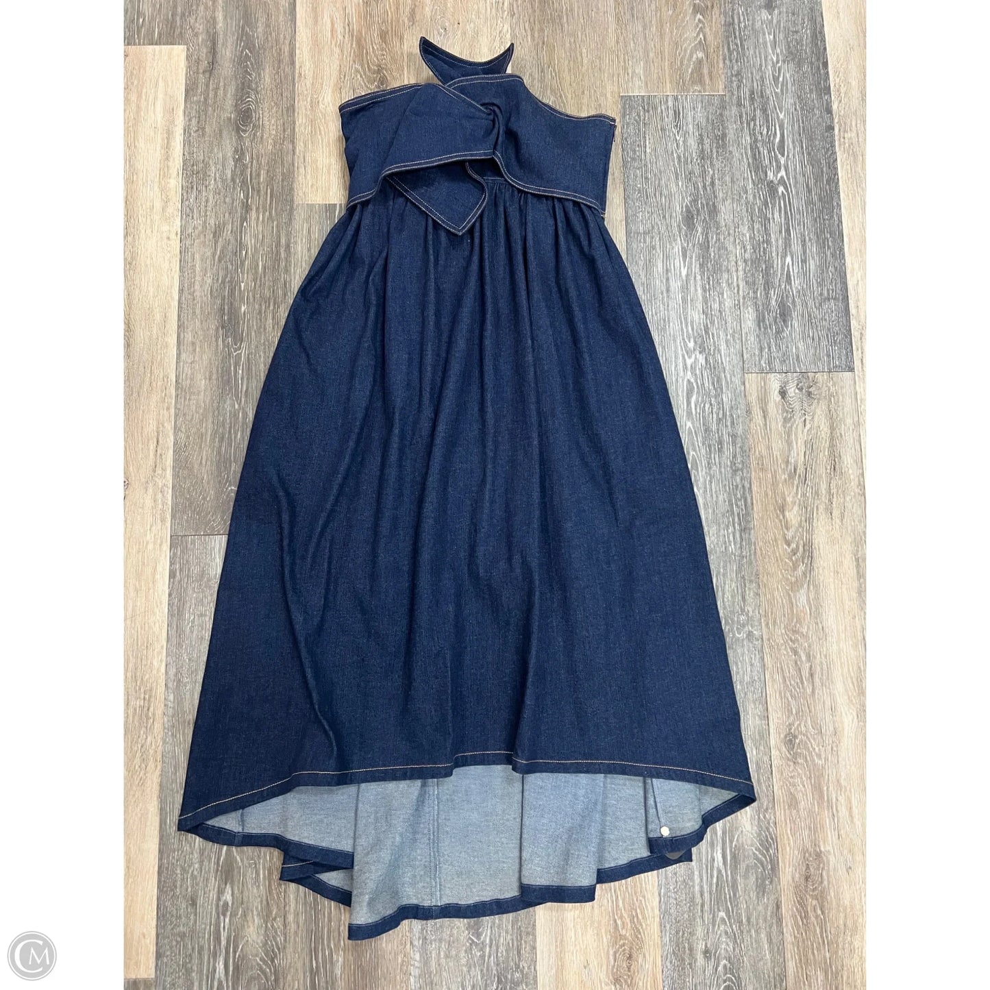 Dress Designer By Ulla Johnson In Blue Denim, Size: 2