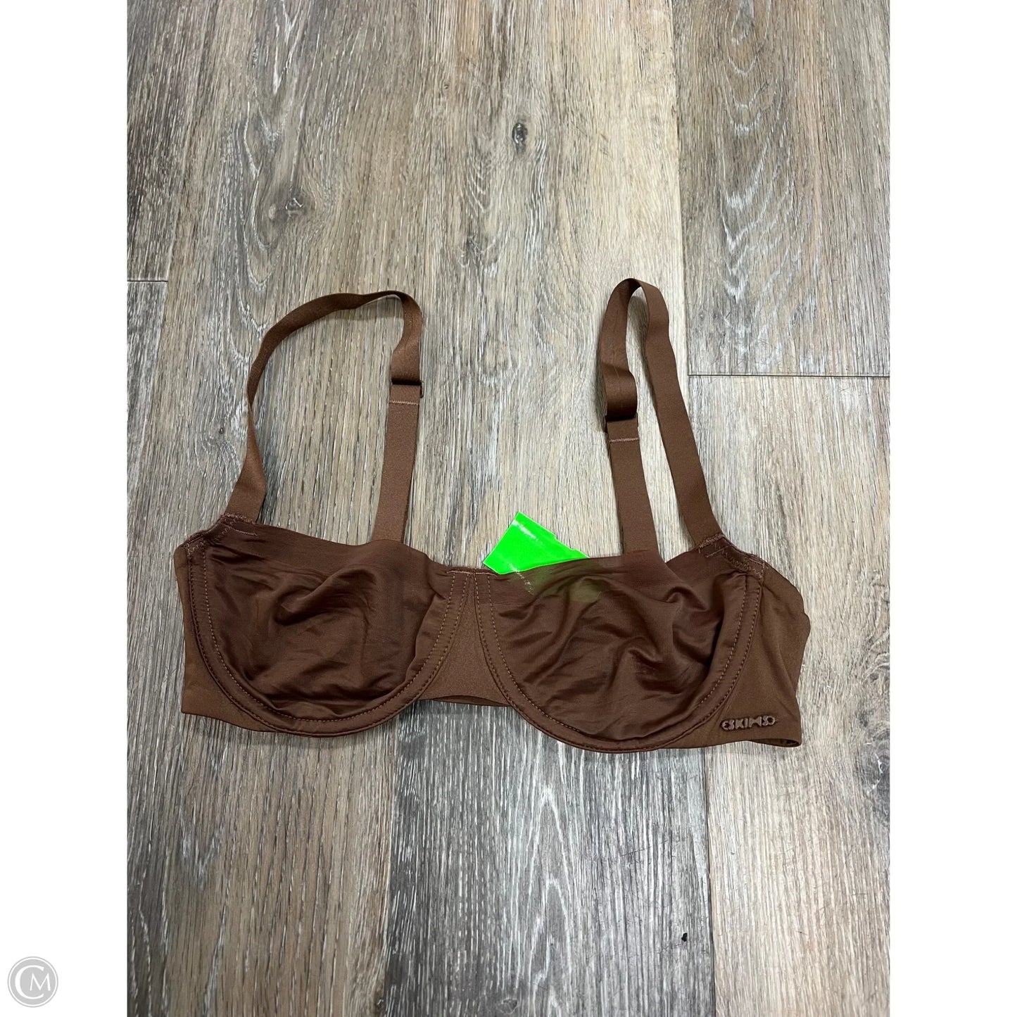 Bra By Skims In Brown, Size: 34B