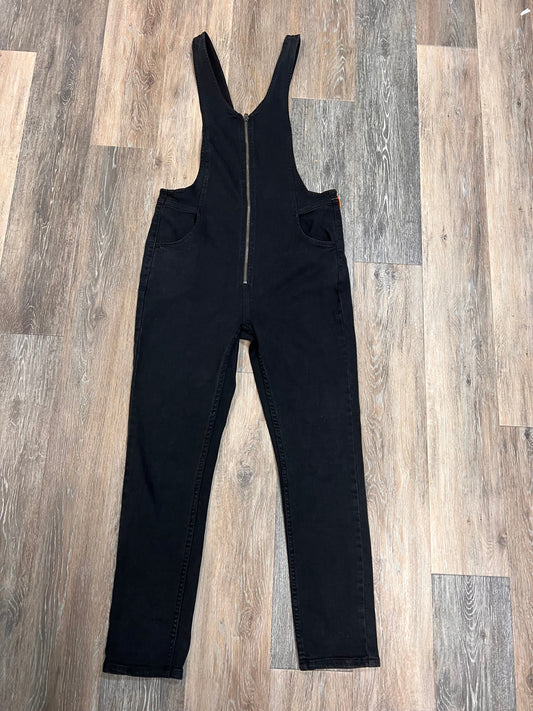 Overalls By Free People In Black Denim, Size: 6