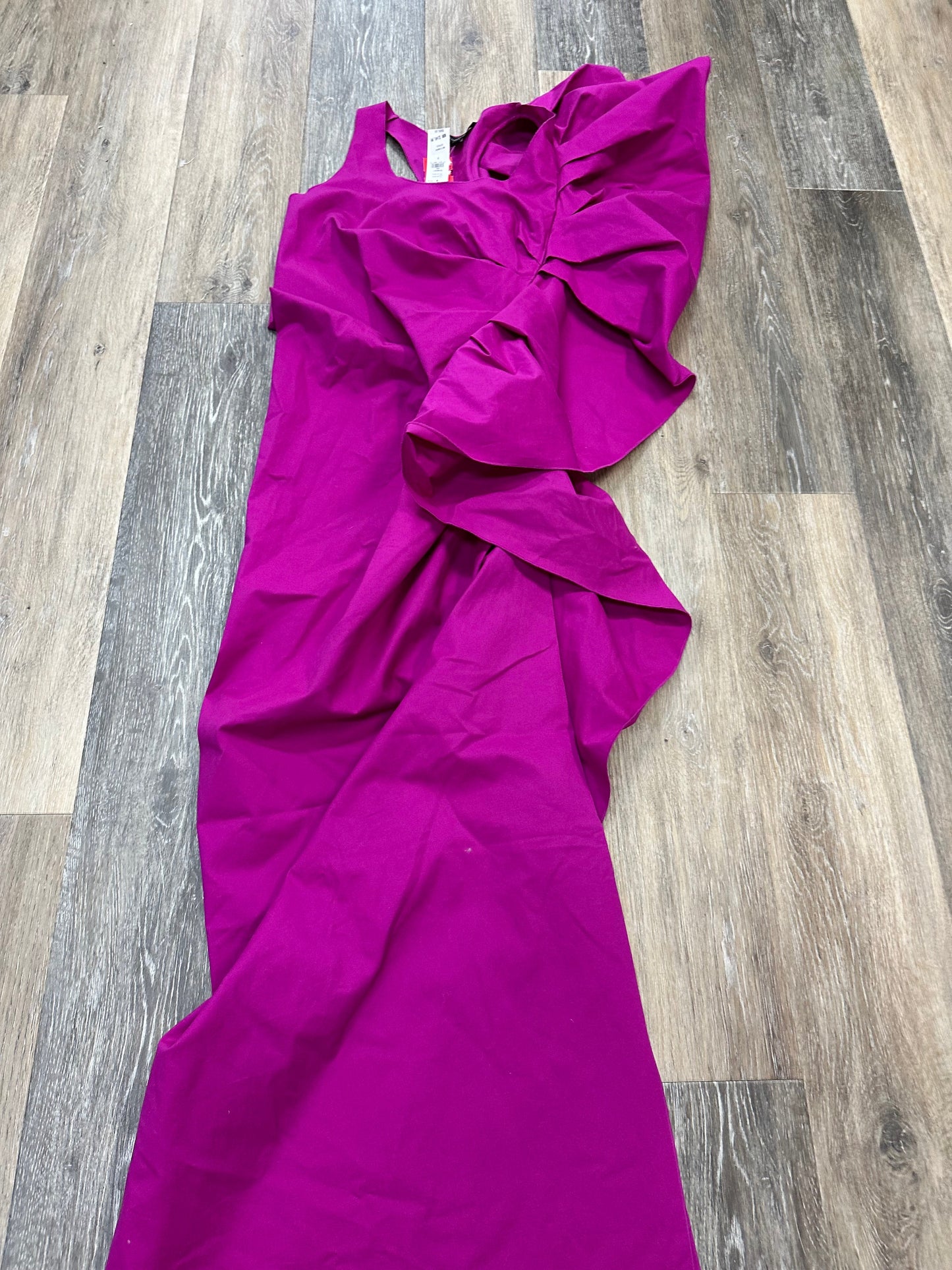 Purple Dress Designer Banana Republic, Size 0