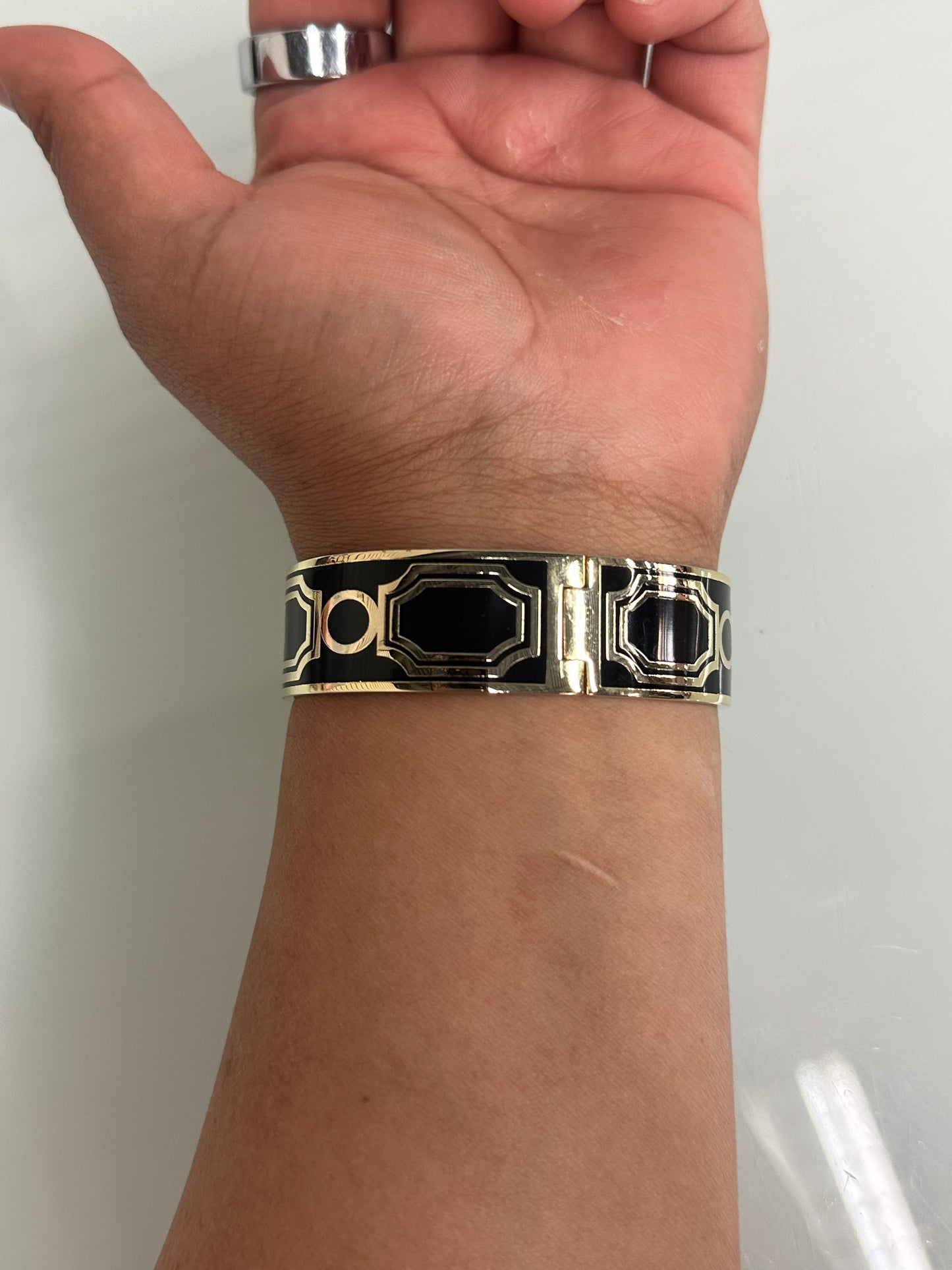 Black & Gold Bracelet Designer Coach