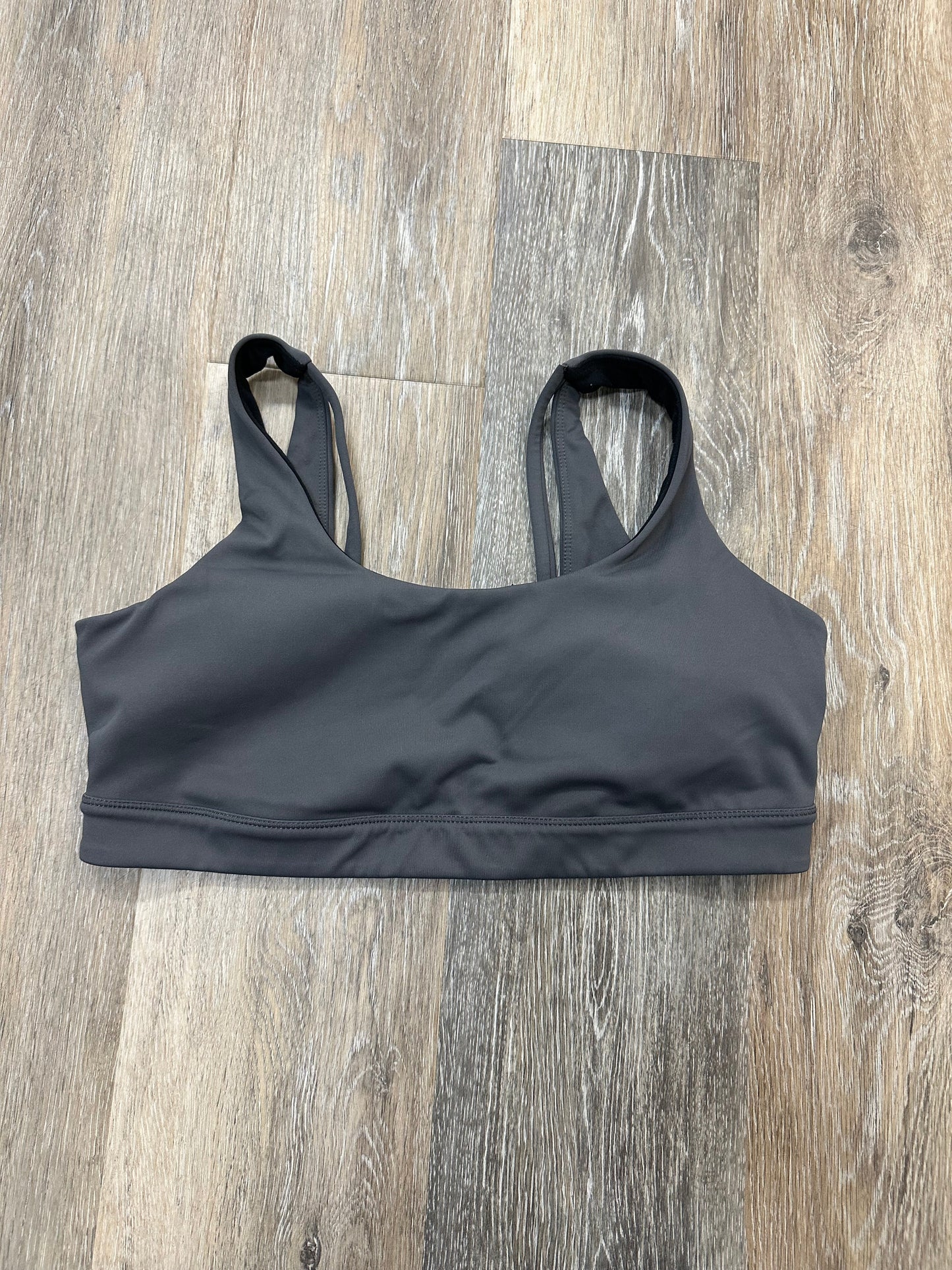 Athletic Bra By Manduka In Grey, Size: L