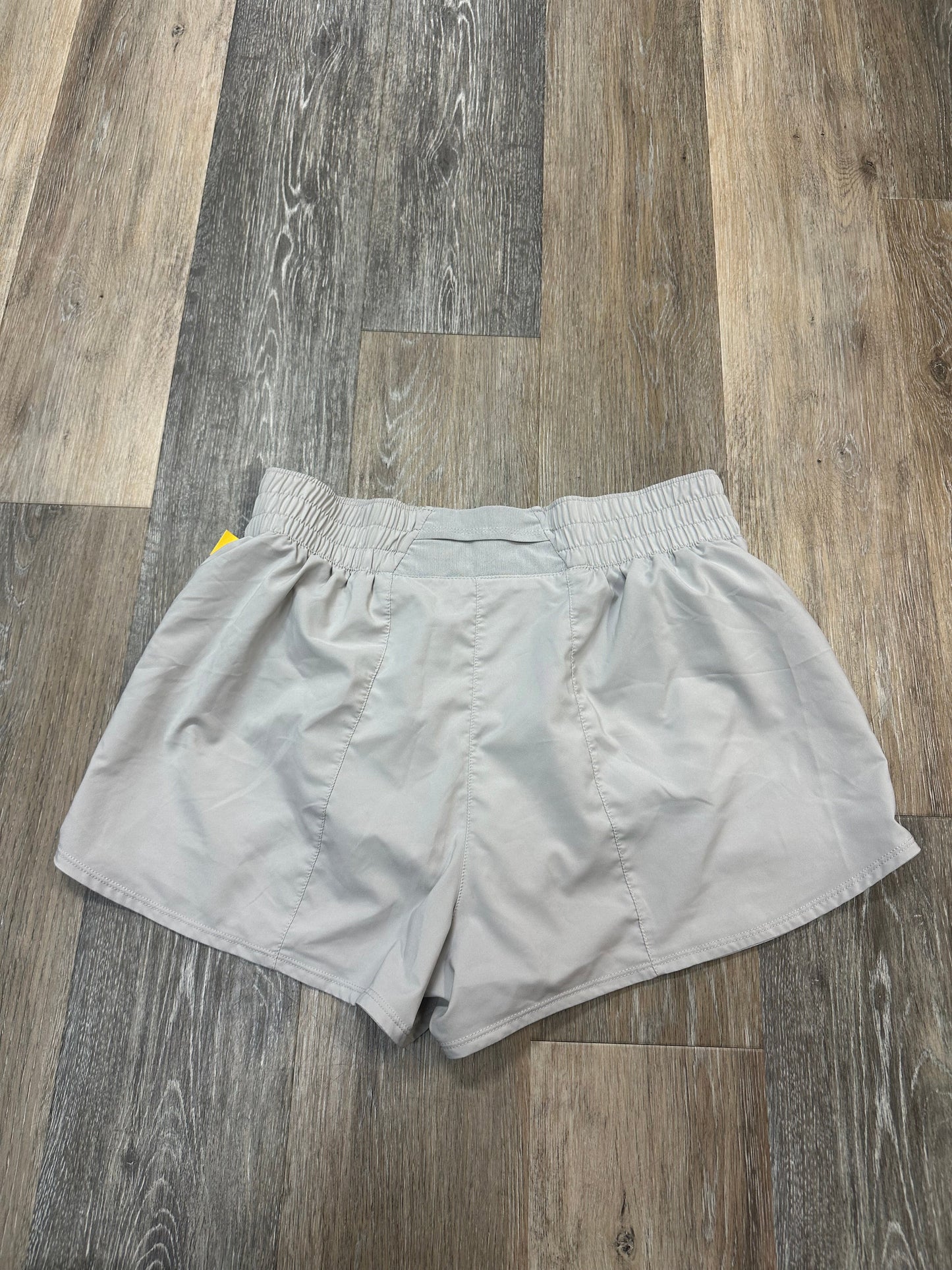 Athletic Shorts By Nike Apparel In Tan, Size: L