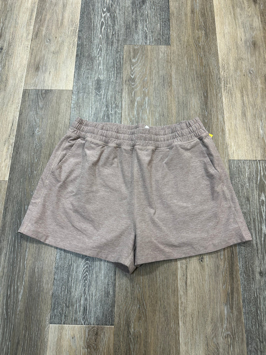 Athletic Shorts By Beyond Yoga In Tan, Size: L