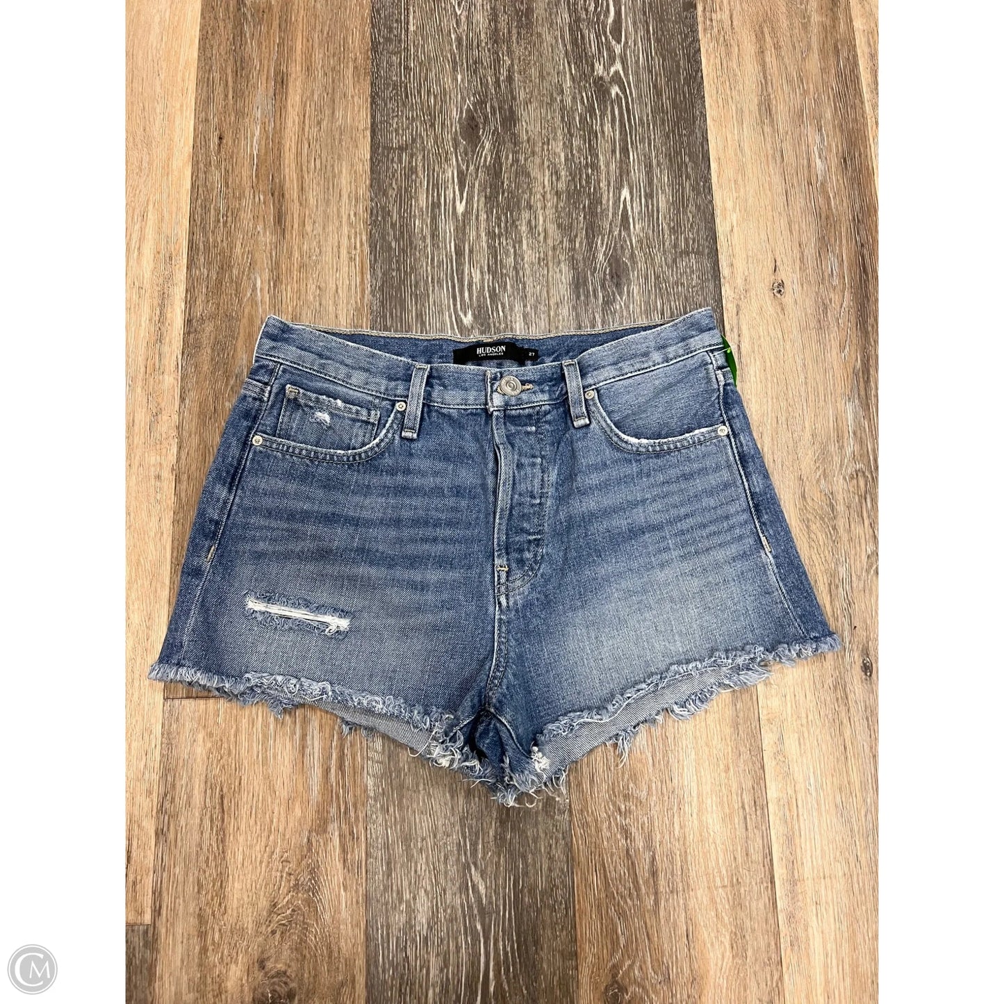 Shorts By Hudson In Blue Denim, Size: 4/27