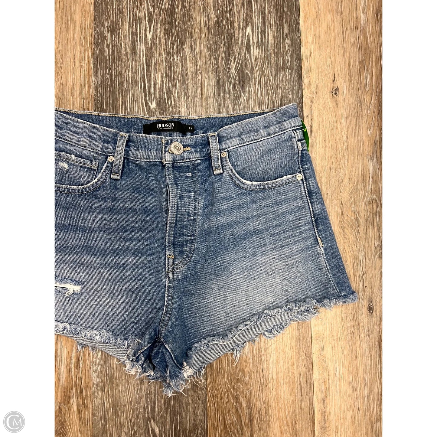 Shorts By Hudson In Blue Denim, Size: 4/27