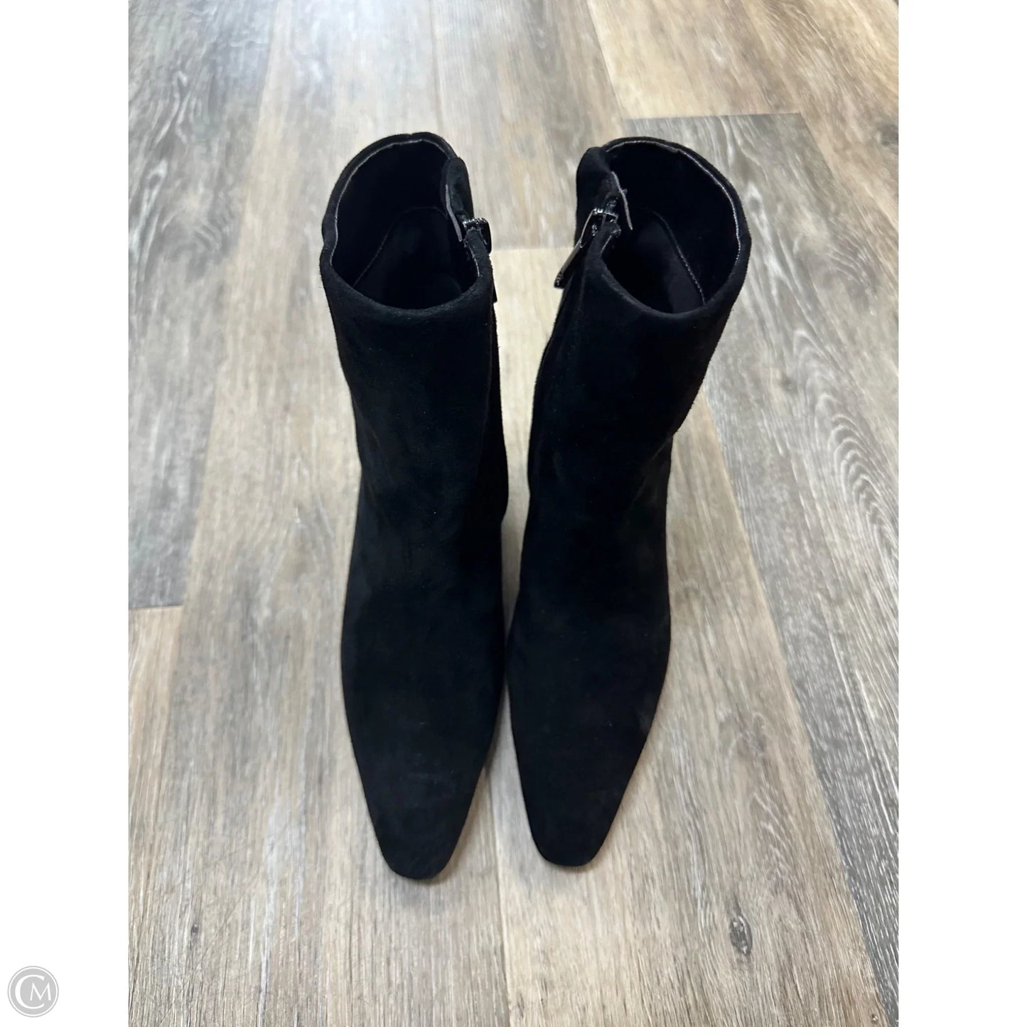 Boots Ankle Heels By Sam Edelman In Black, Size: 6.5