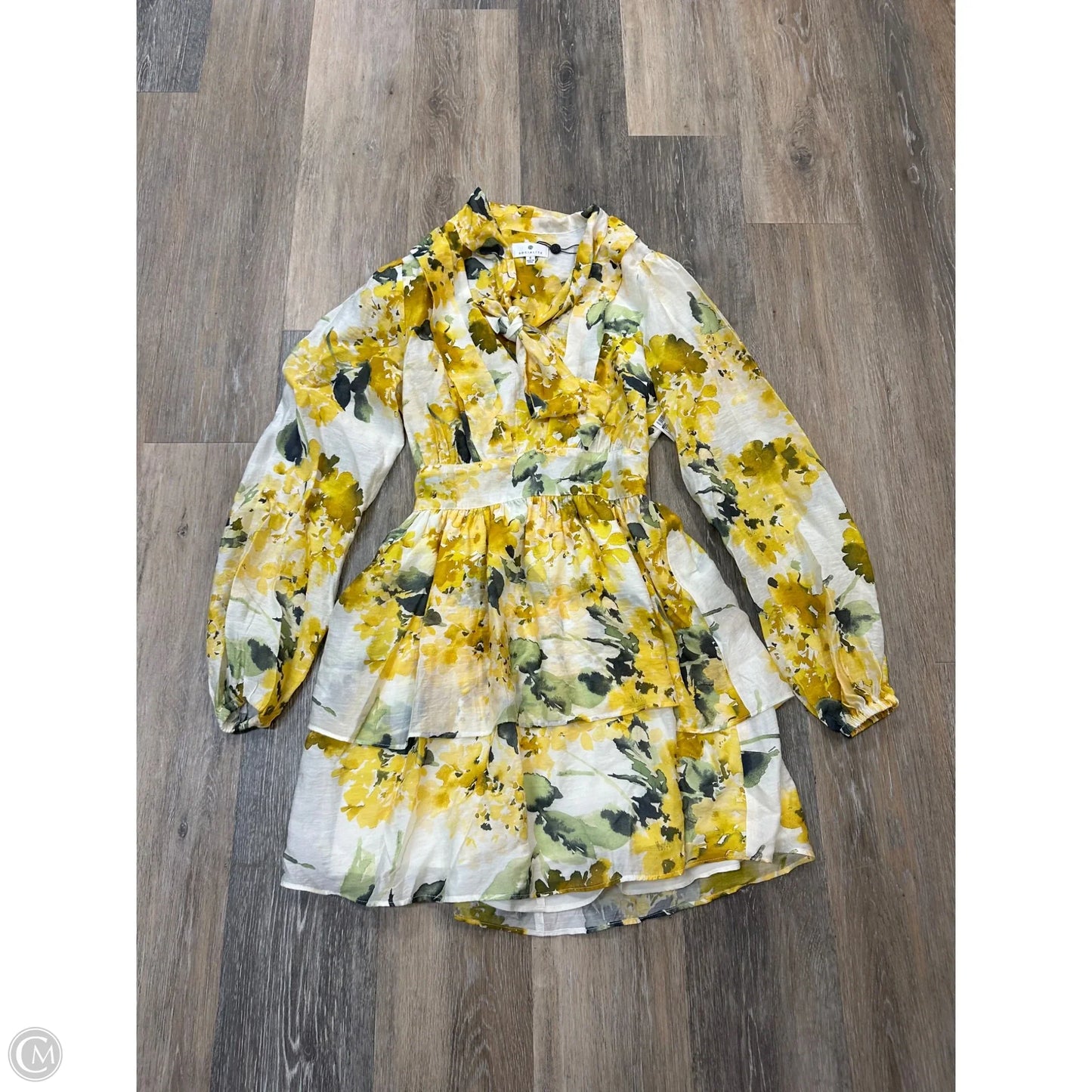 Dress Party Midi By Socialite In Yellow, Size: S