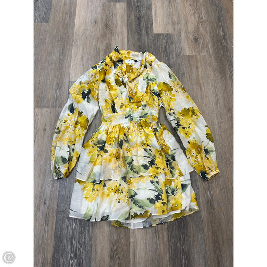 Dress Party Midi By Socialite In Yellow, Size: S