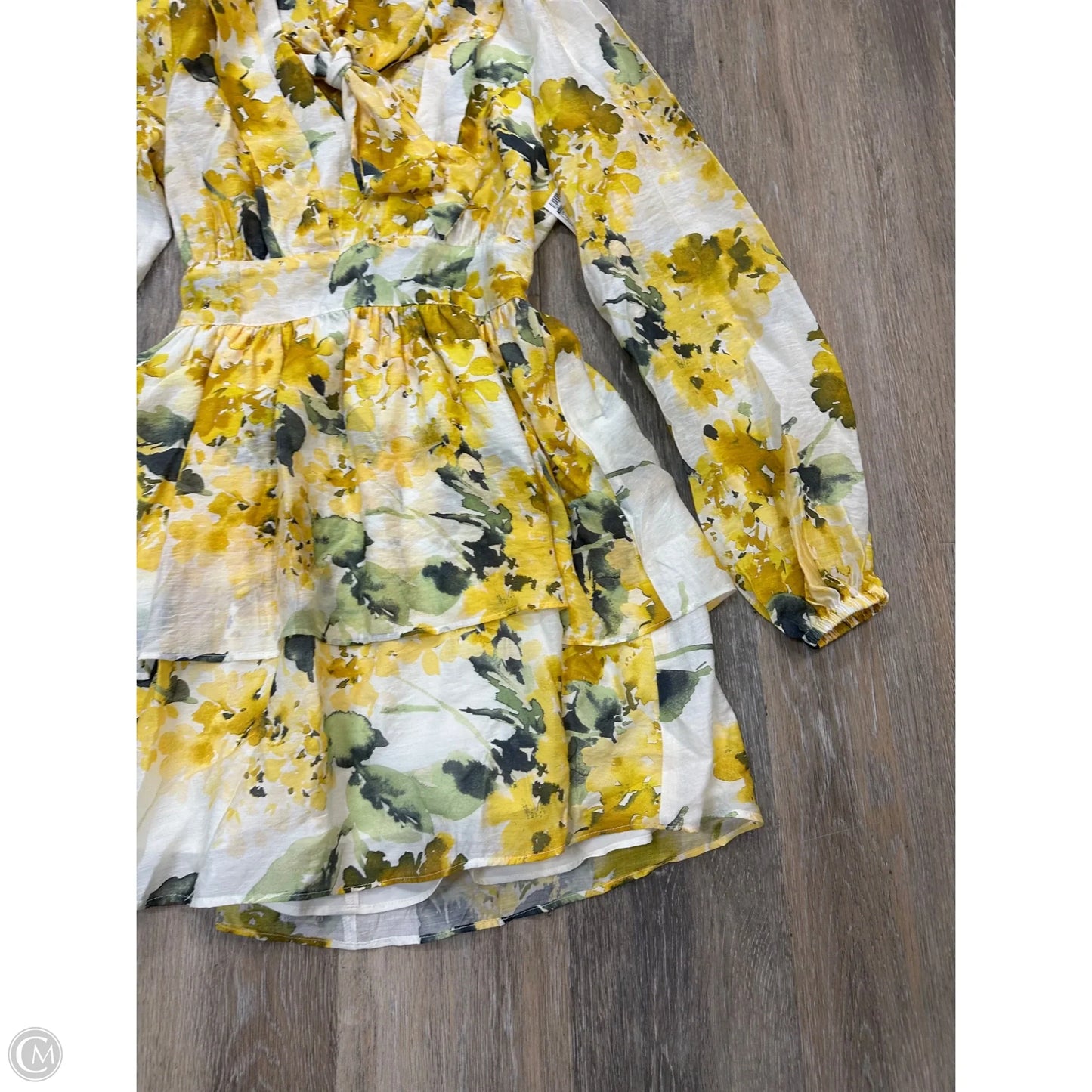 Dress Party Midi By Socialite In Yellow, Size: S