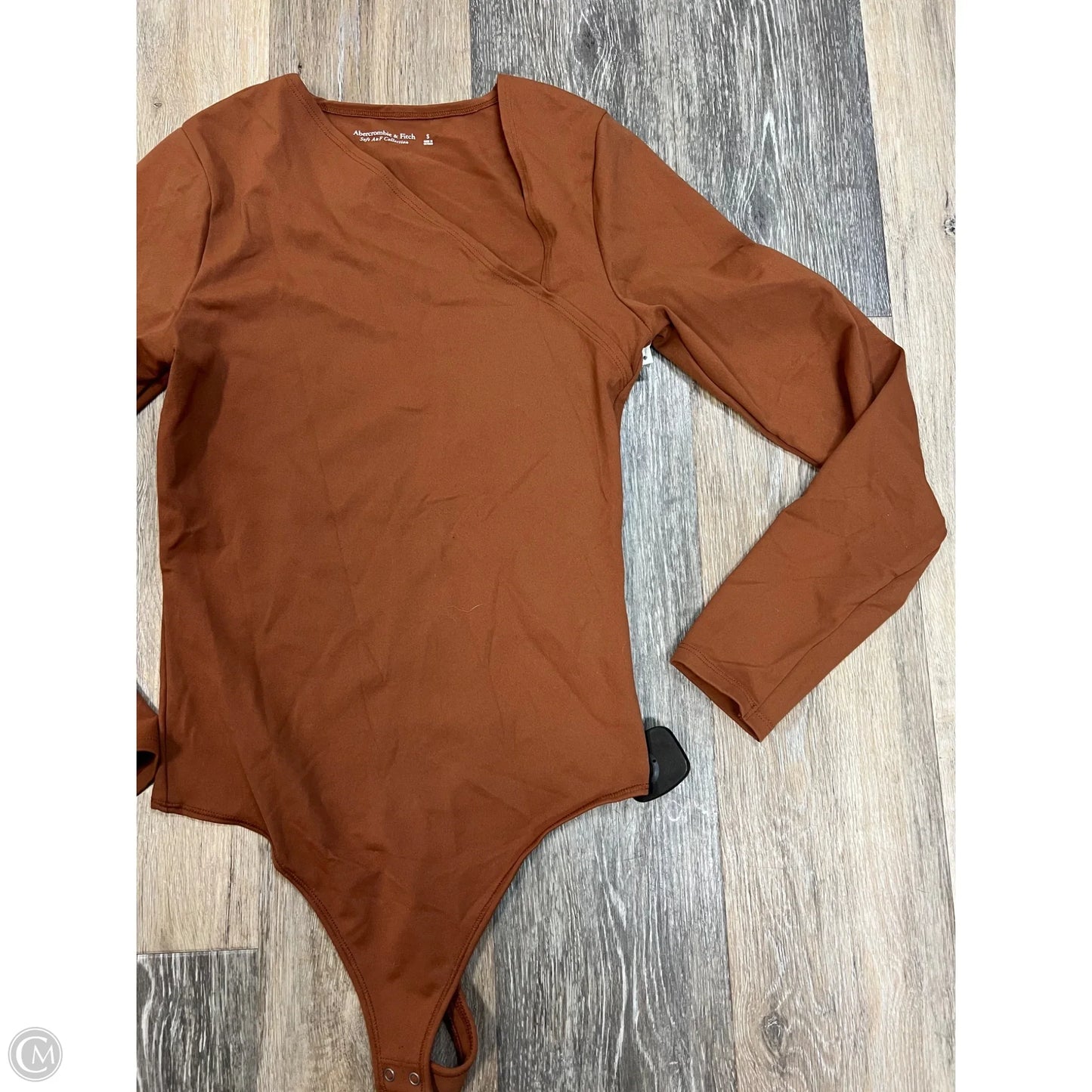 Bodysuit By Abercrombie And Fitch In Orange, Size: S