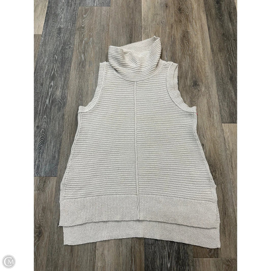 Sweater Short Sleeve By Tribal In Cream, Size: S