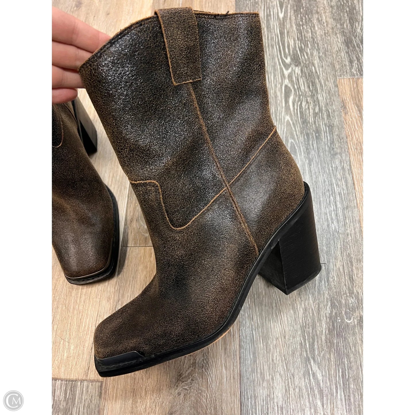 Boots Western By Dolce Vita In Brown, Size: 9.5