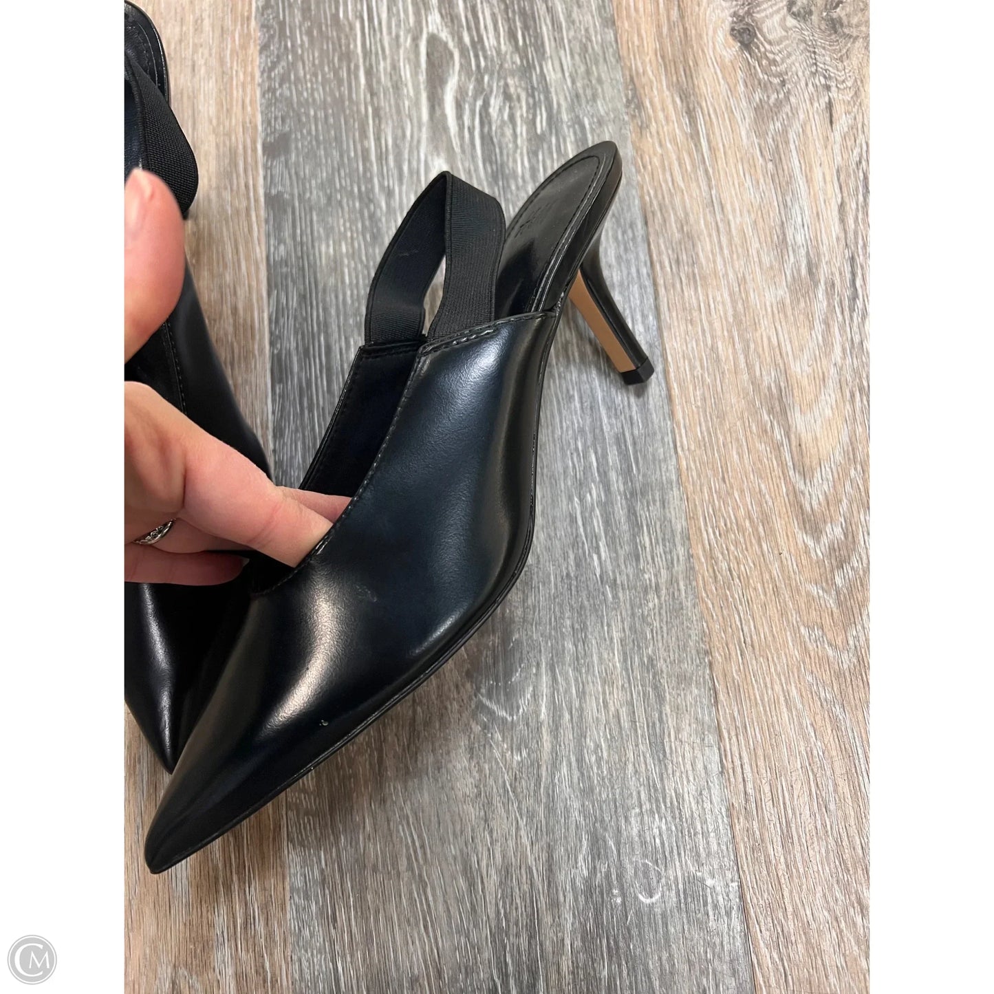 Shoes Heels Kitten By H&m In Black, Size: 7