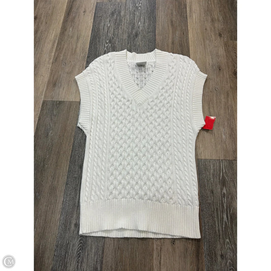 Sweater Short Sleeve By Varley In White, Size: Xs