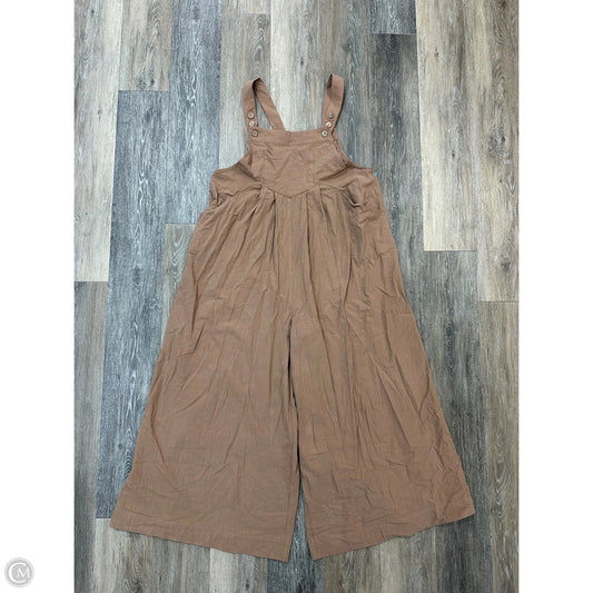 Overalls By Ces Femme In Tan, Size: L
