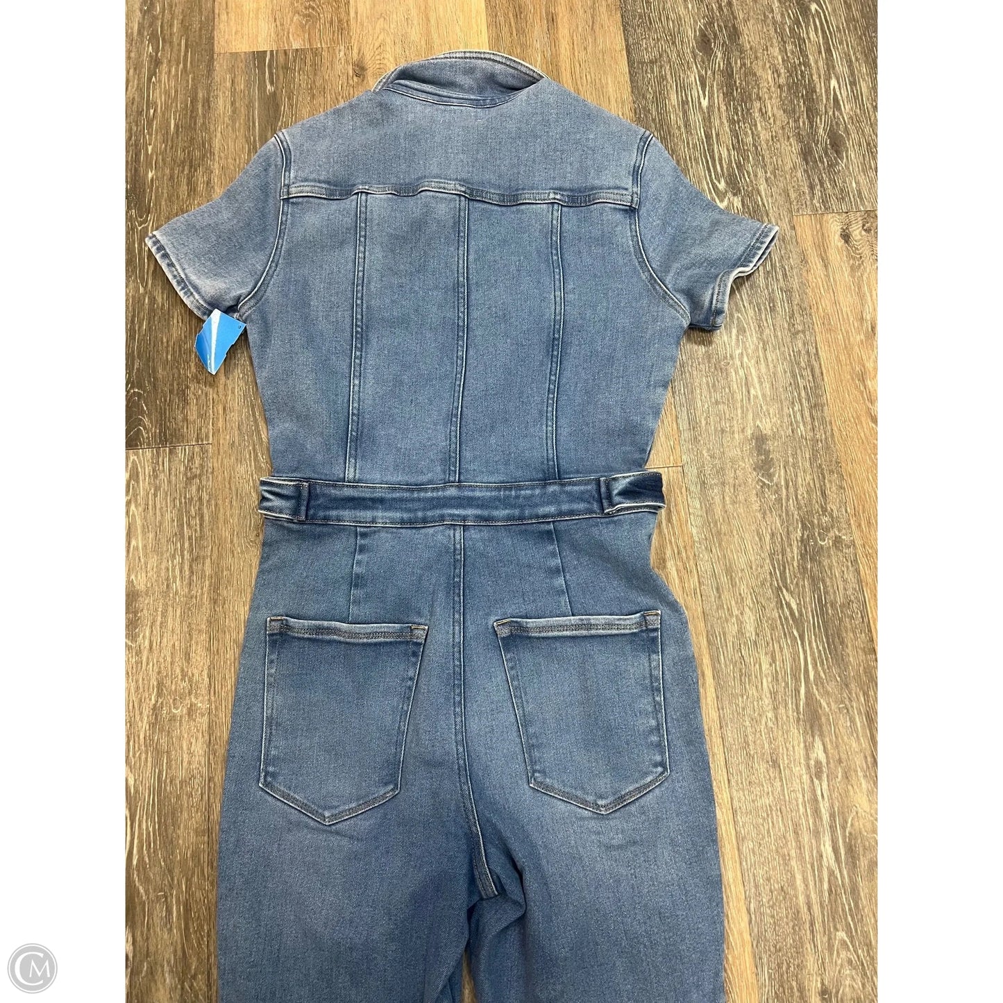Jumpsuit By Good American In Blue Denim, Size: L