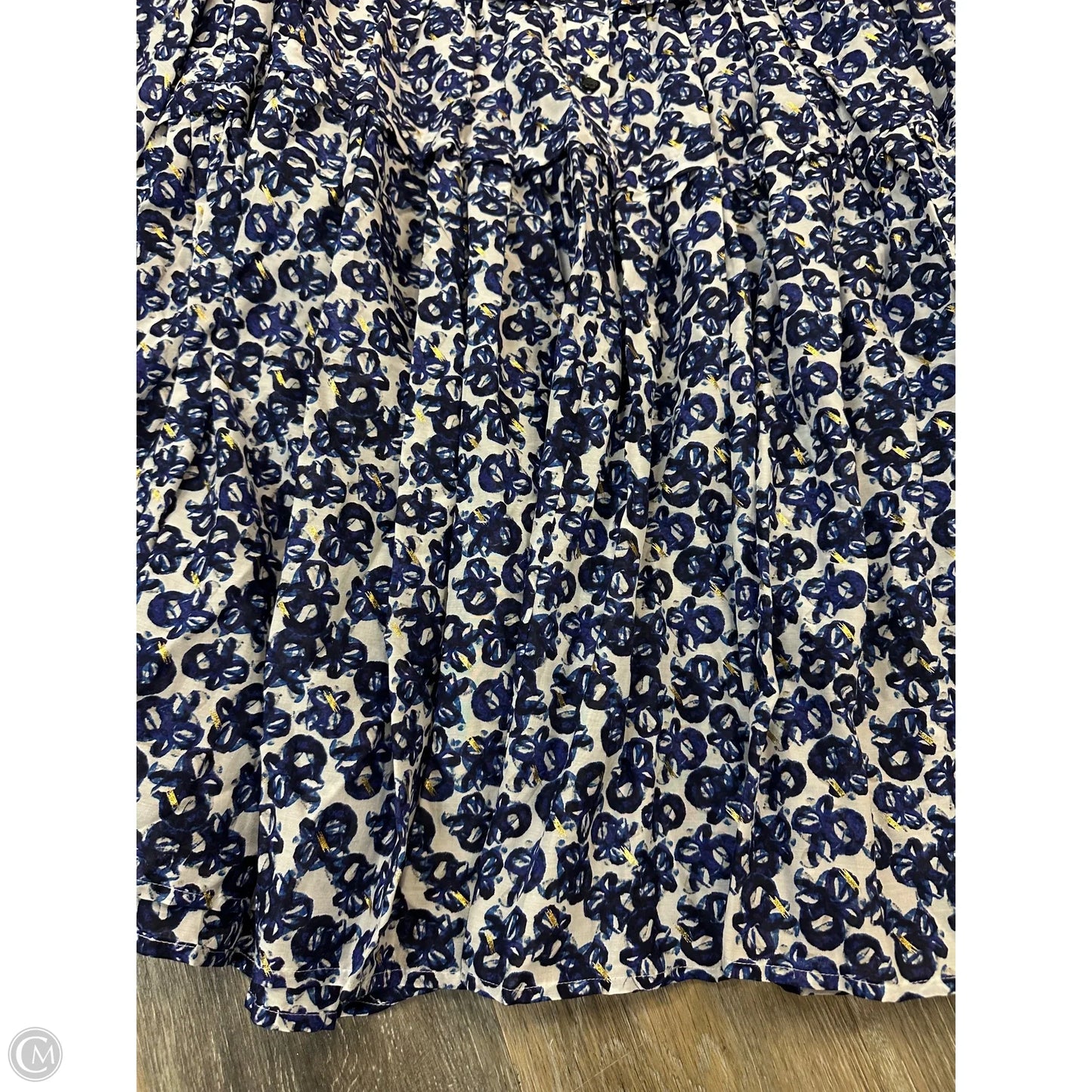 -Dress Party Midi By Munthe In Blue, Size: M