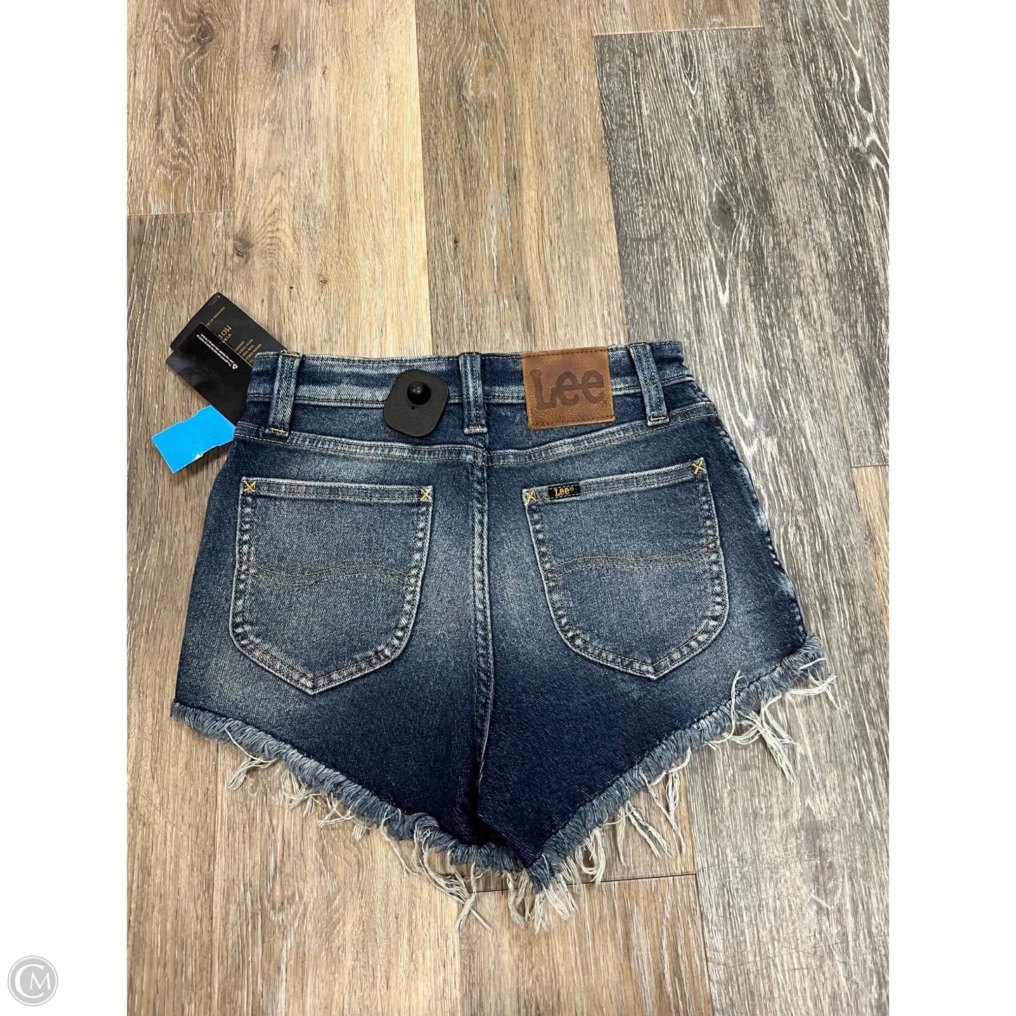 Shorts By Lee In Blue Denim, Size: 2/26