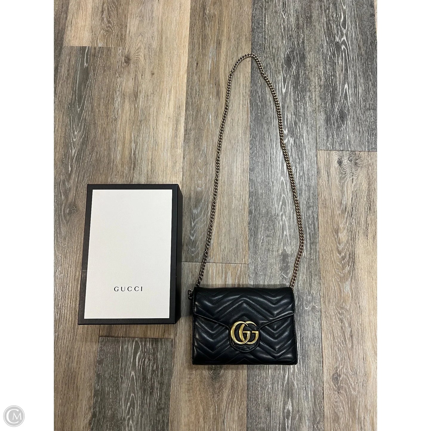 Handbag Luxury Designer By Gucci, Size: Small
