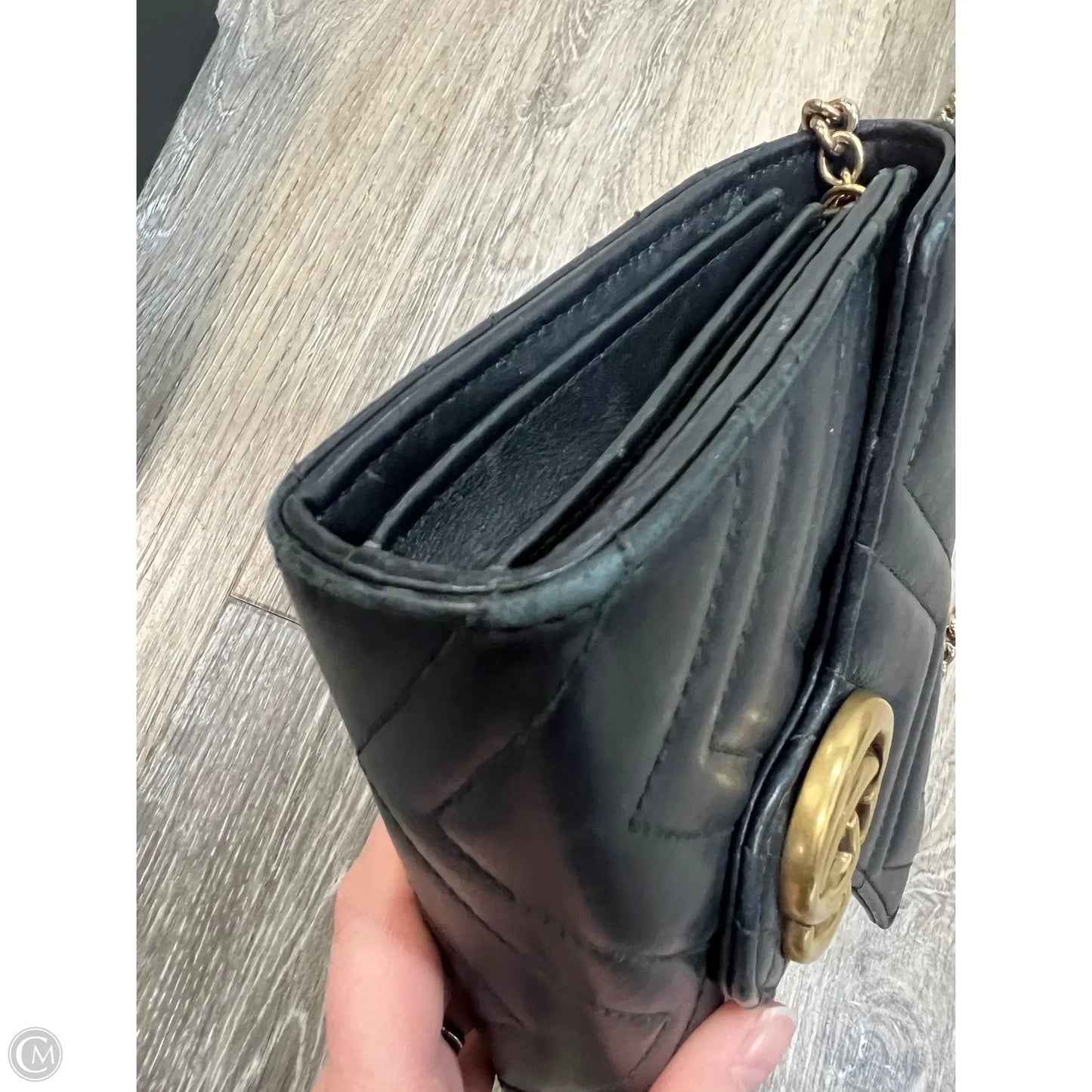 Handbag Luxury Designer By Gucci, Size: Small