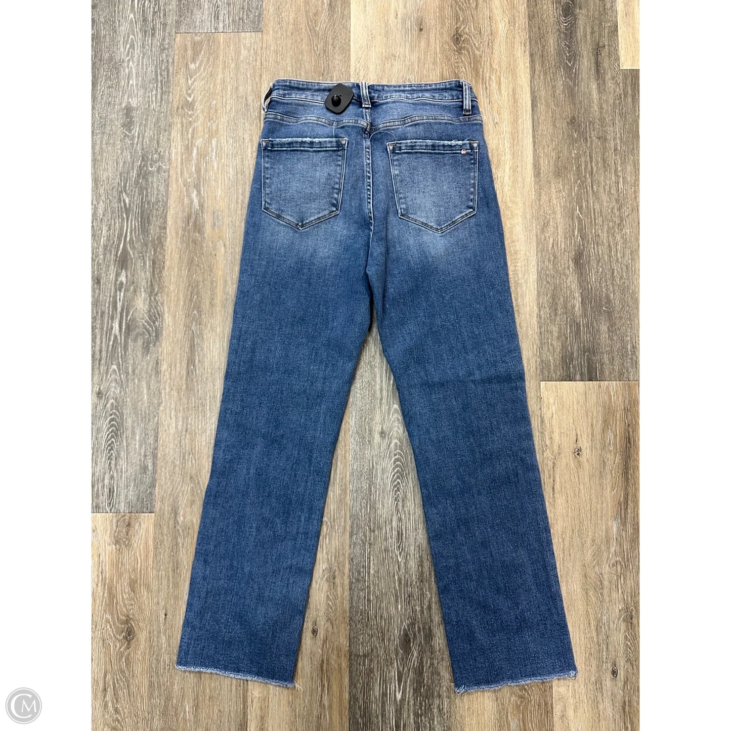 Jeans Straight By Micas In Blue Denim, Size: 2
