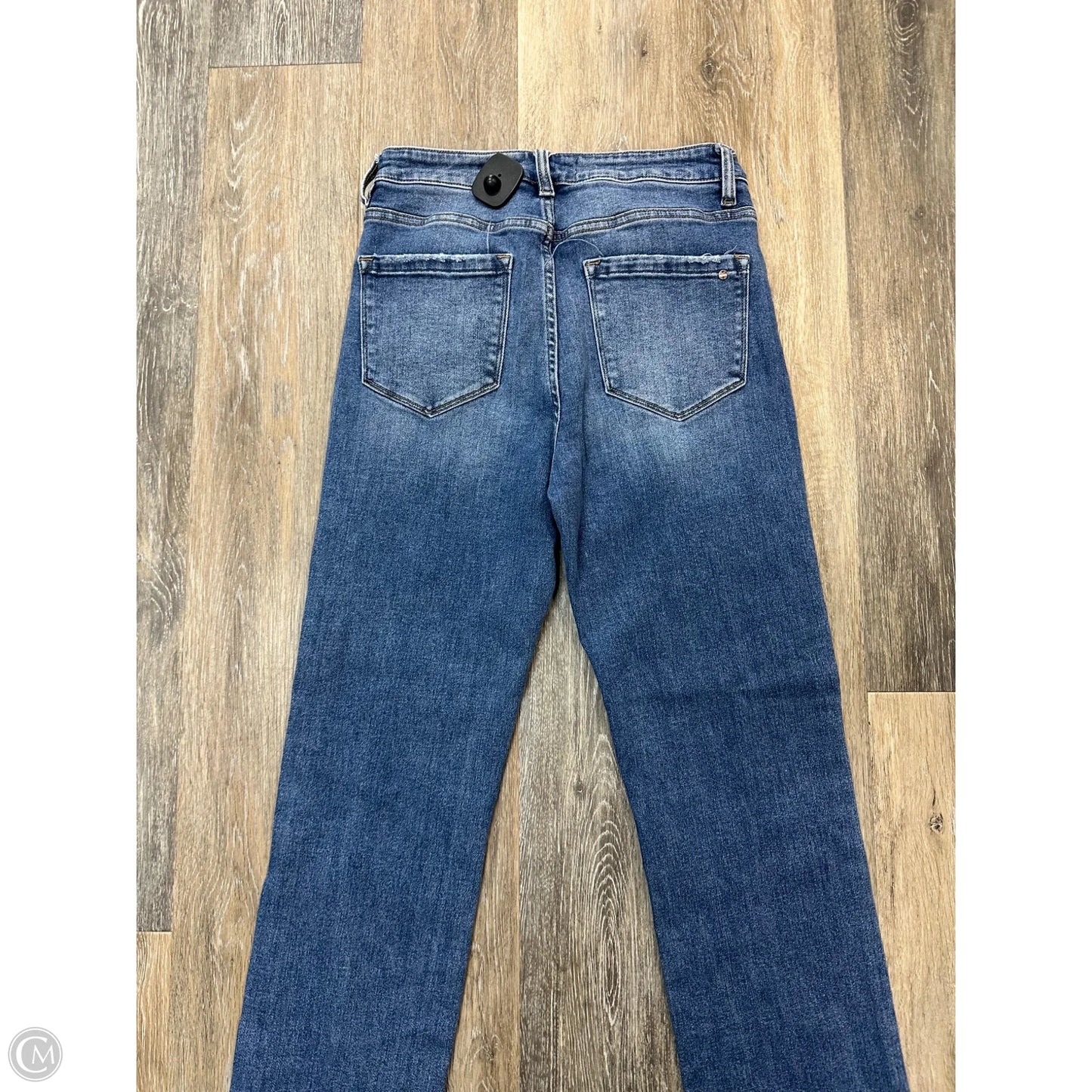 Jeans Straight By Micas In Blue Denim, Size: 2