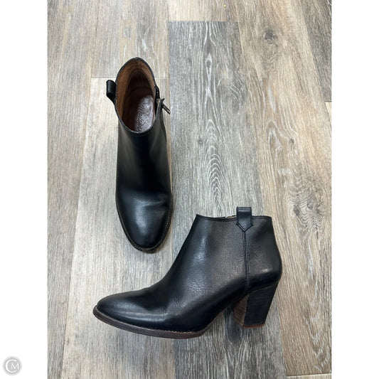 Boots Ankle Heels By Madewell In Black, Size: 8