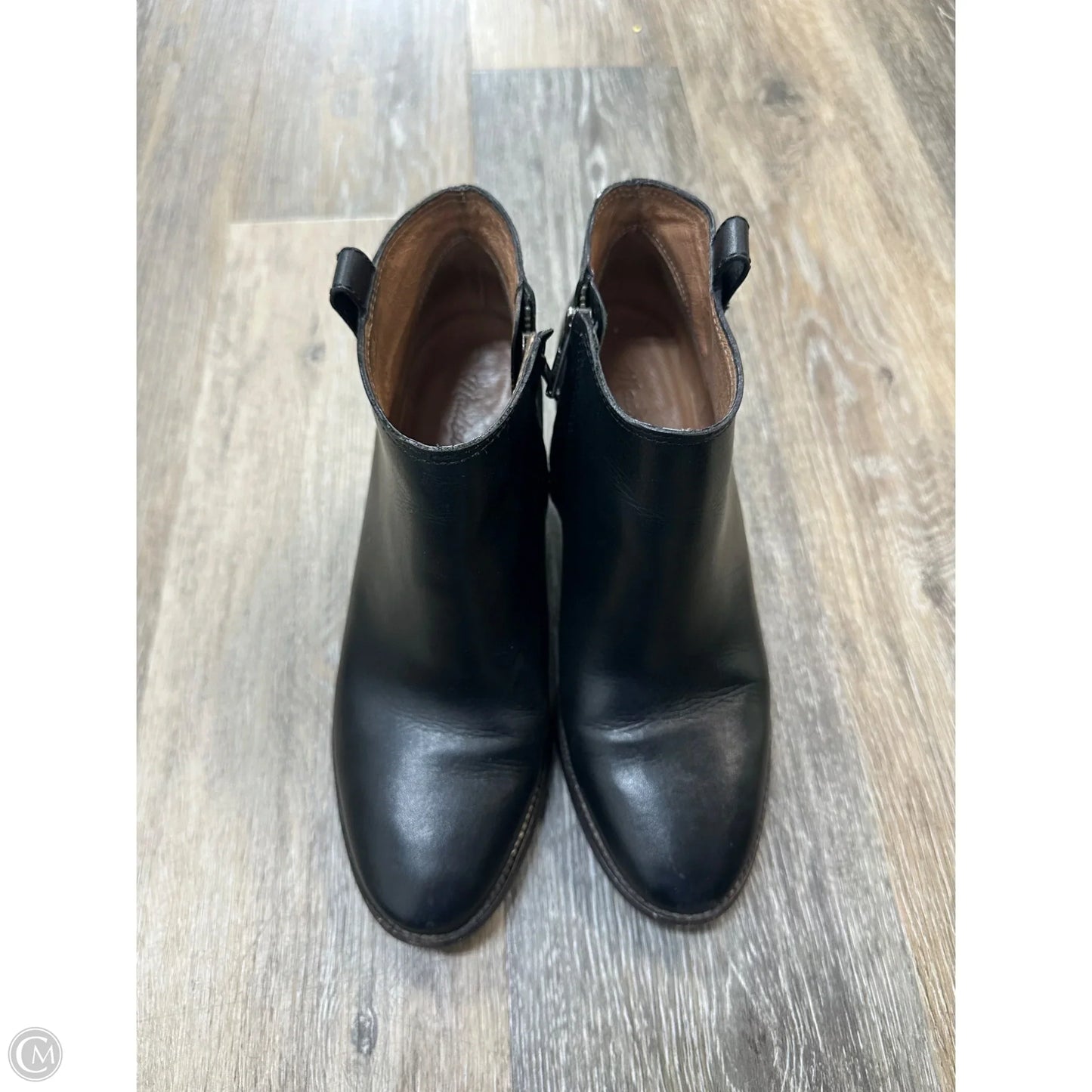 Boots Ankle Heels By Madewell In Black, Size: 8