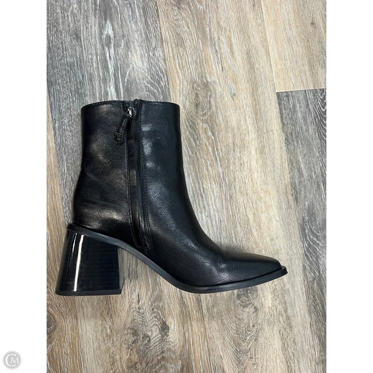 Boots Ankle Heels By Sam Edelman In Black, Size: 6