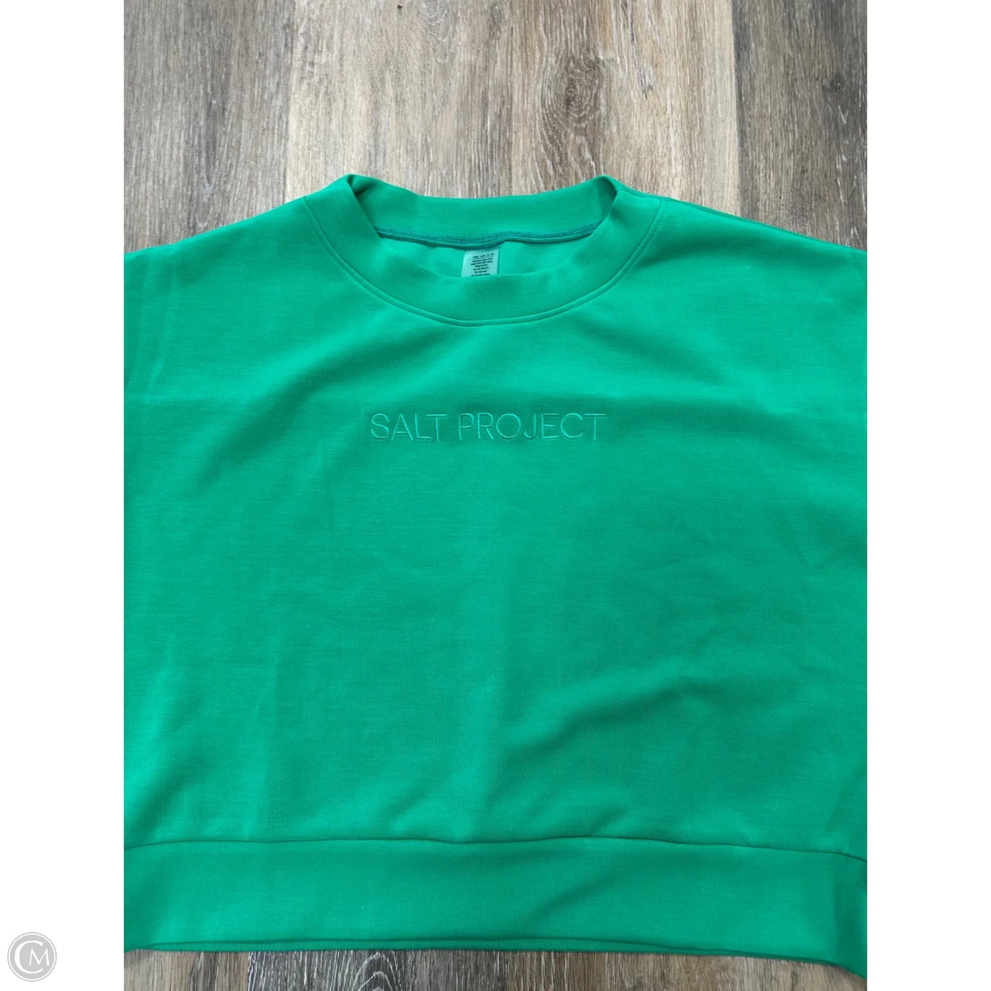 Sweatshirt Crewneck By Salt Project In Green, Size: Xs