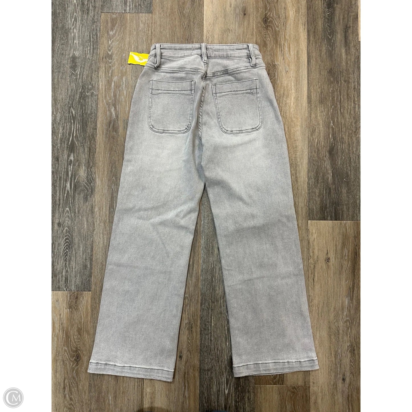 Jeans Wide Leg By Micas In Grey Denim, Size: 0