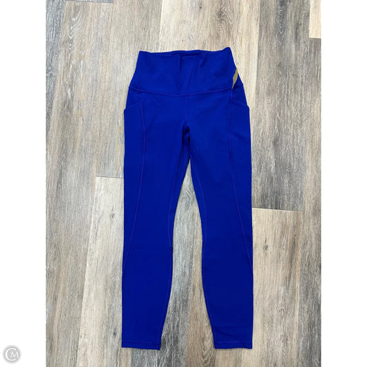 Athletic Pants By Lululemon In Blue, Size: 6
