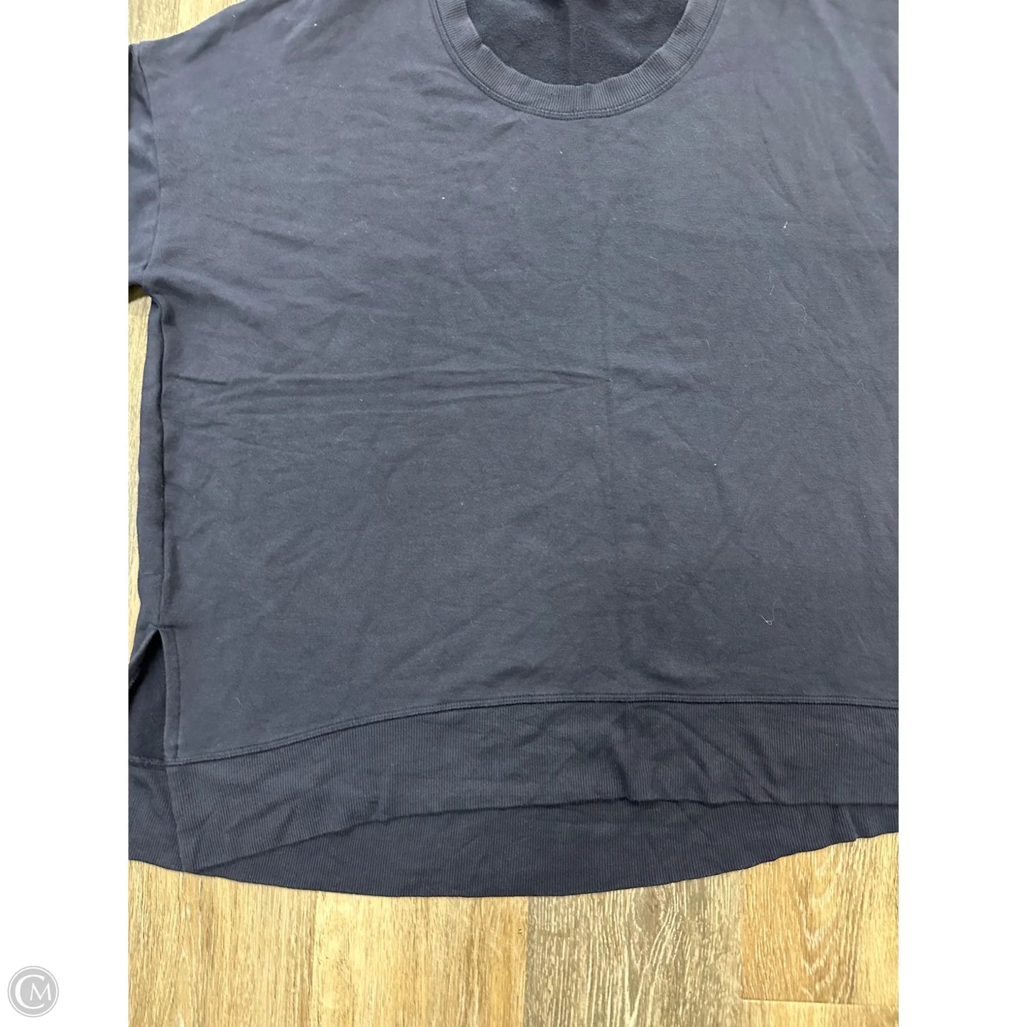 Athletic Sweatshirt Crewneck By Athleta In Navy, Size: Xl