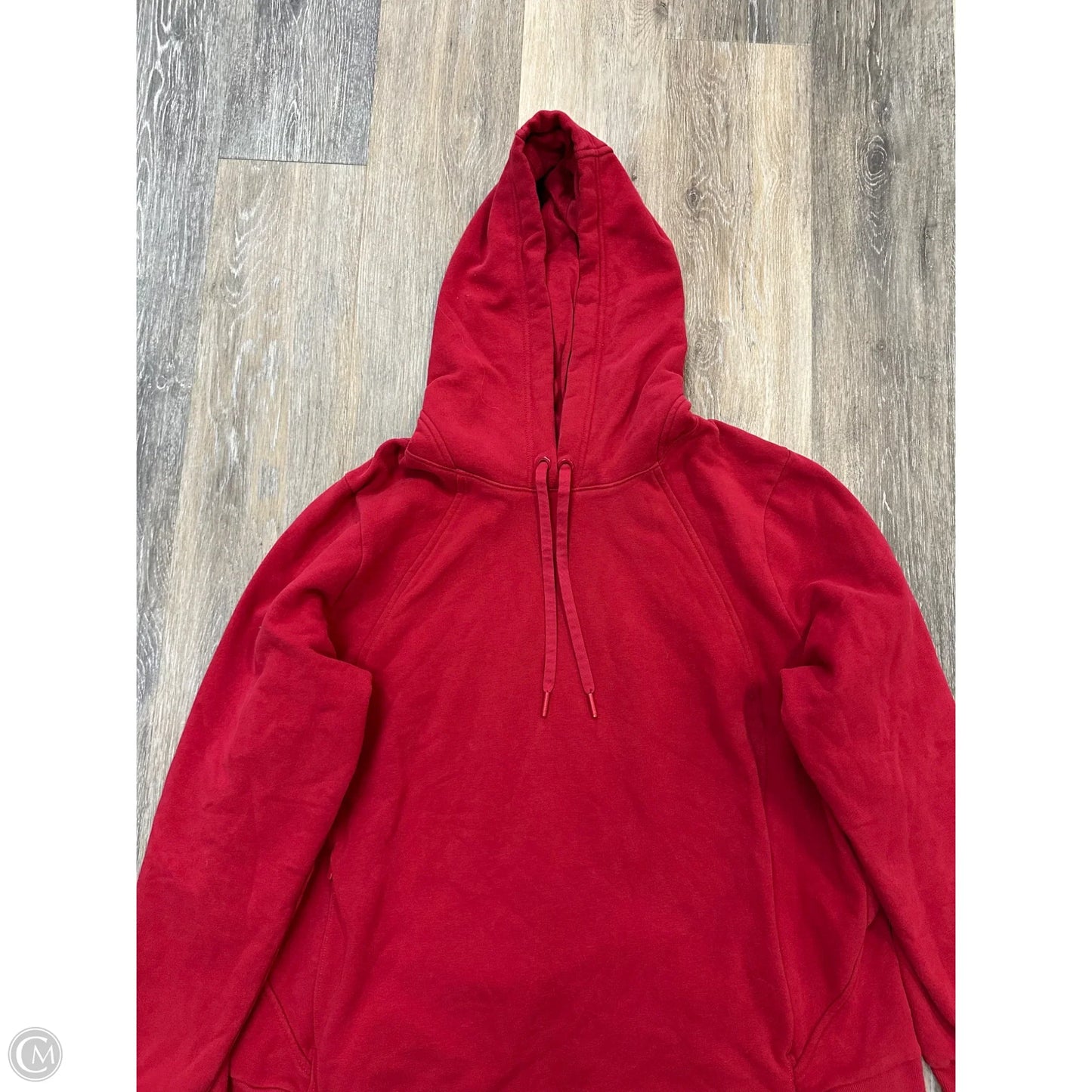 Athletic Sweatshirt Hoodie By Athleta In Red, Size: 1x