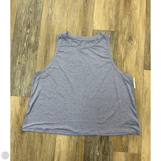 Athletic Tank Top By Athleta In Purple, Size: 1x