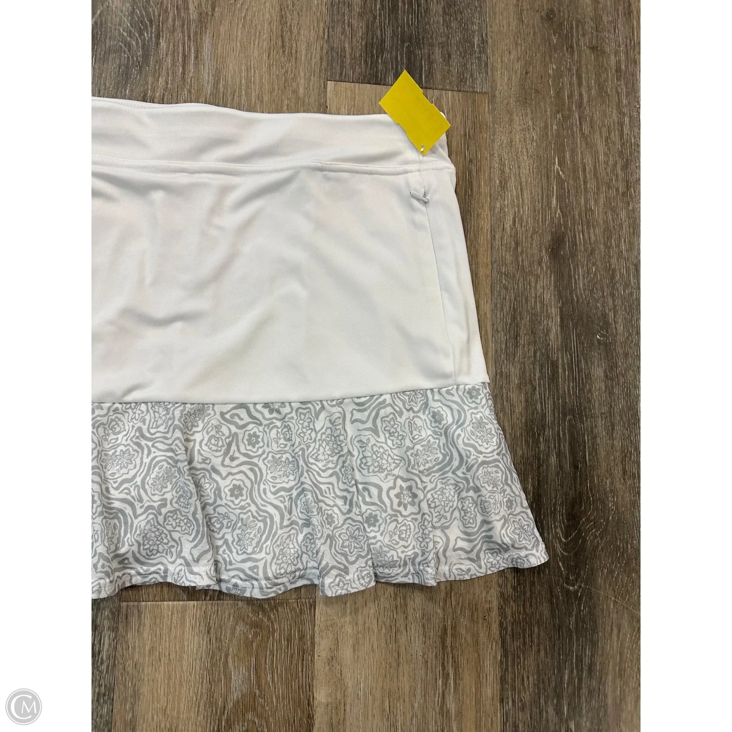 Athletic Skort By Pga Tour In White, Size: L