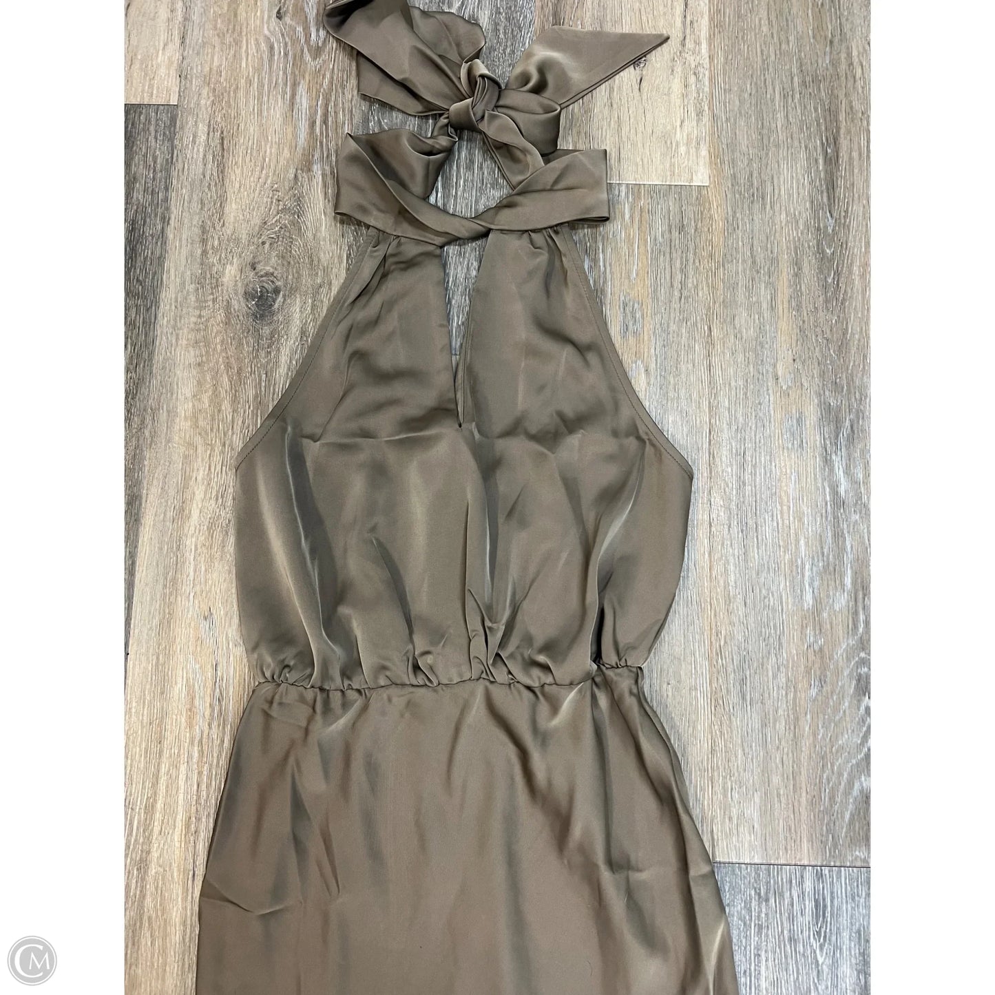 -Dress Party Midi By Hello Molly In Bronze, Size: 4